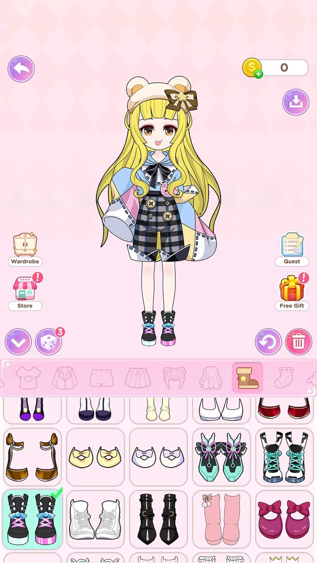 Sweet Girl: Doll Dress Up Game | Indus Appstore | Screenshot