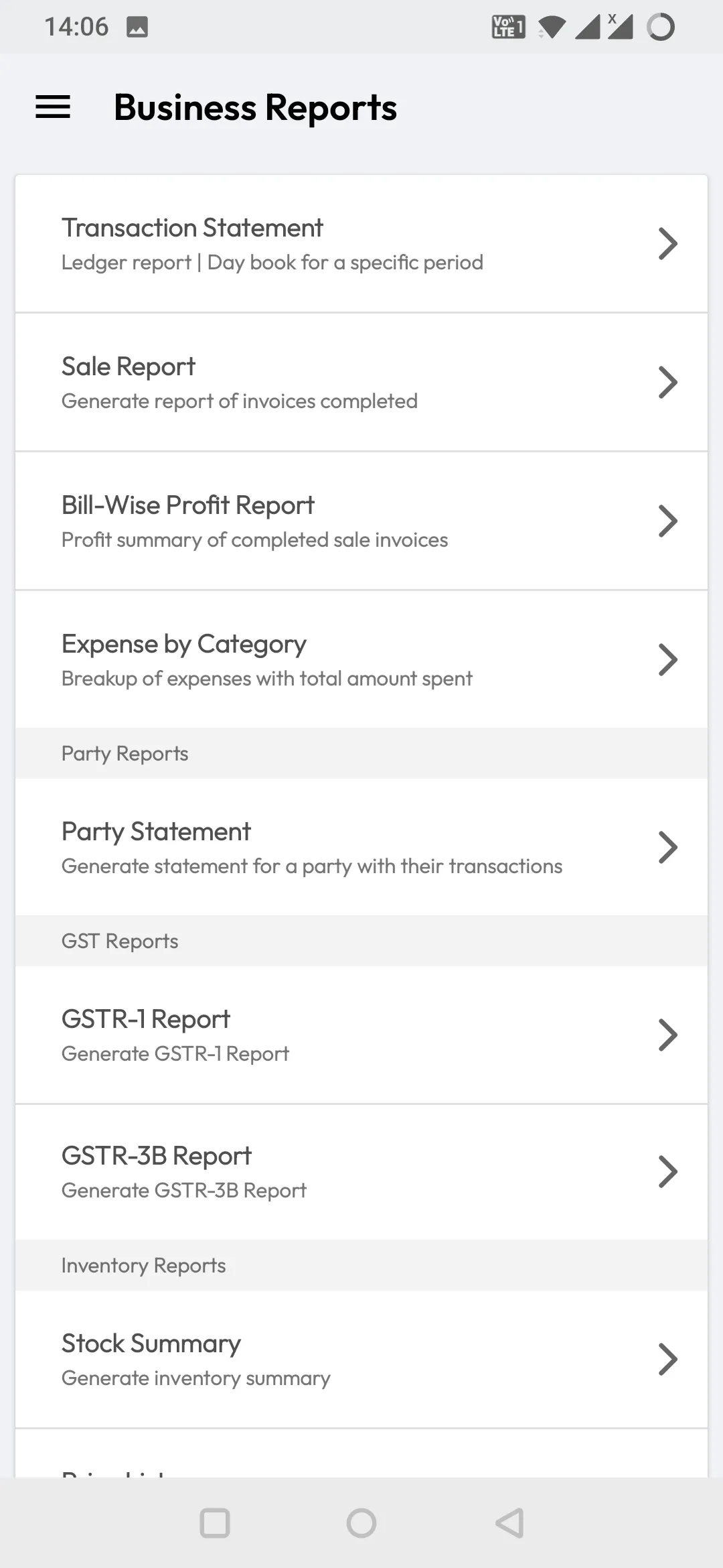 Vasoolbook: GST Accounting App | Indus Appstore | Screenshot