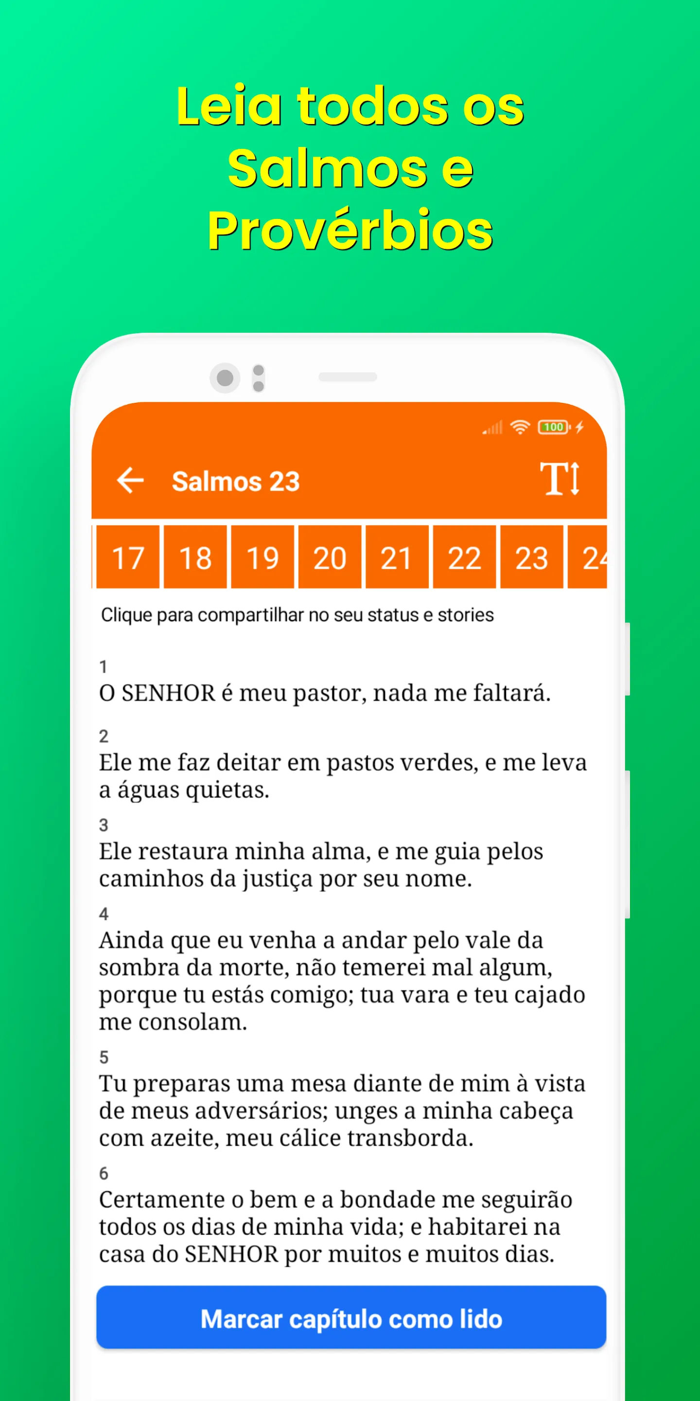 Salmos e Provérbios da Bíblia | Indus Appstore | Screenshot