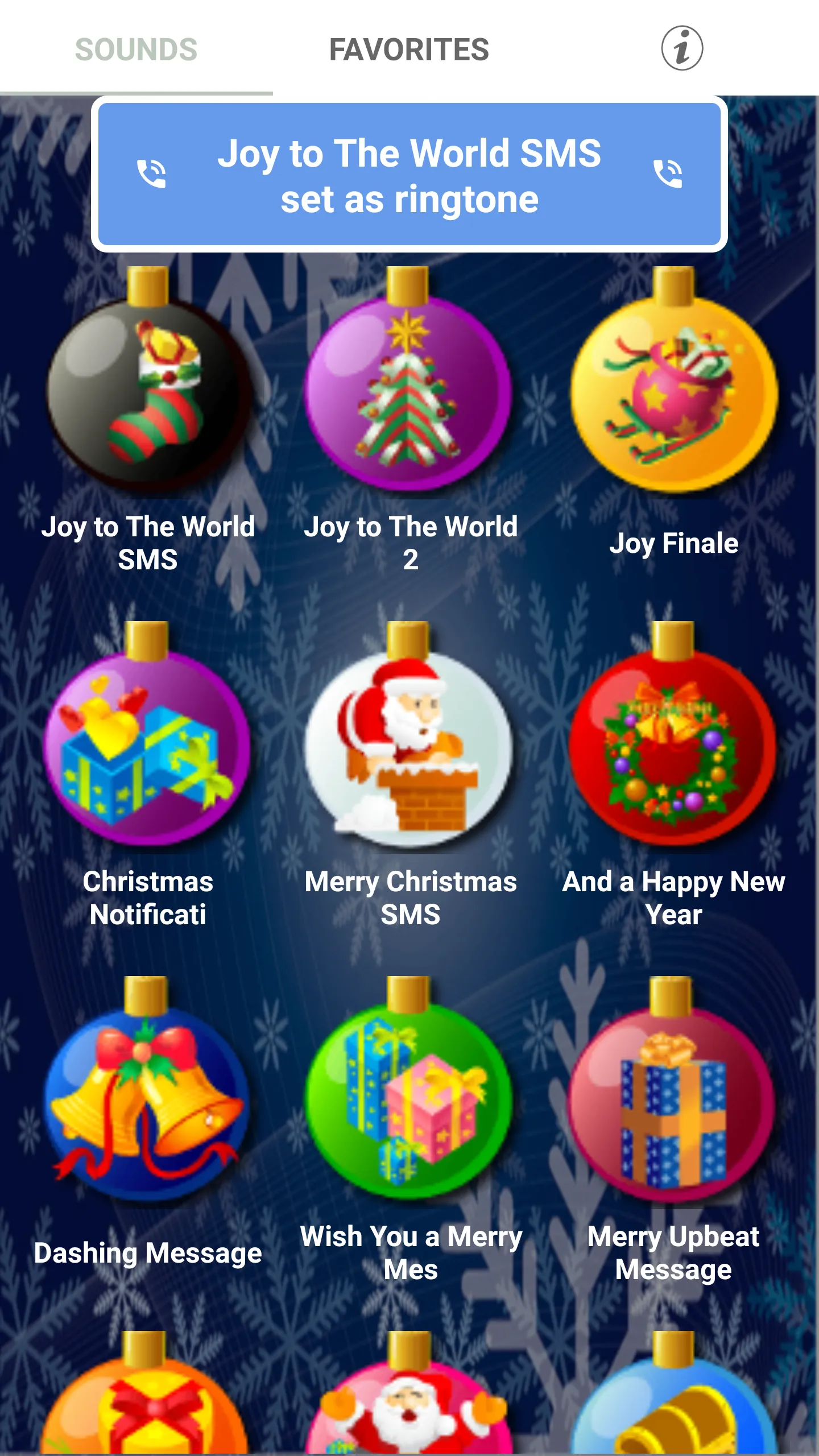 Christmas Notification Sounds | Indus Appstore | Screenshot