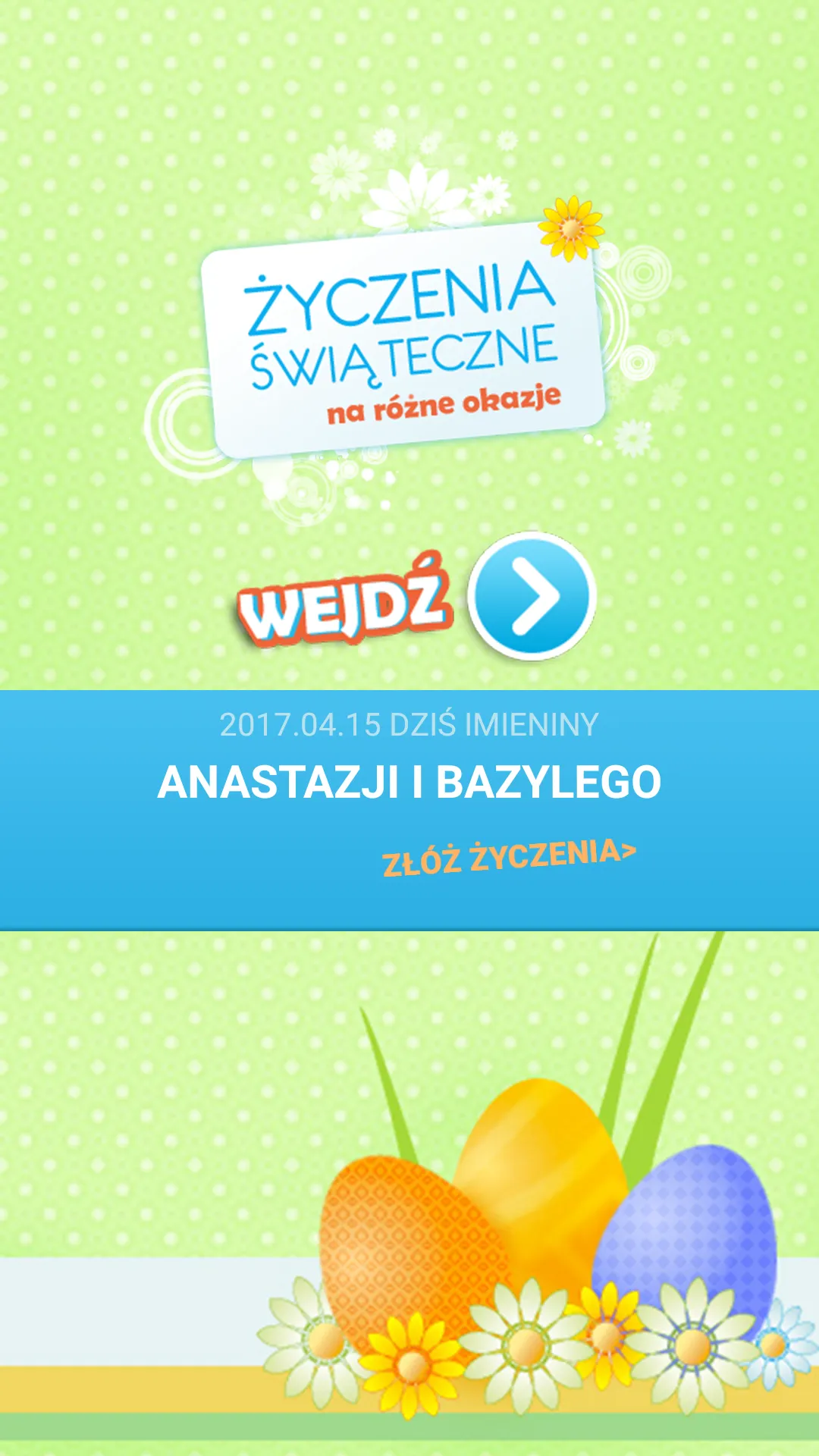 Wishes any occasion (Polish) | Indus Appstore | Screenshot