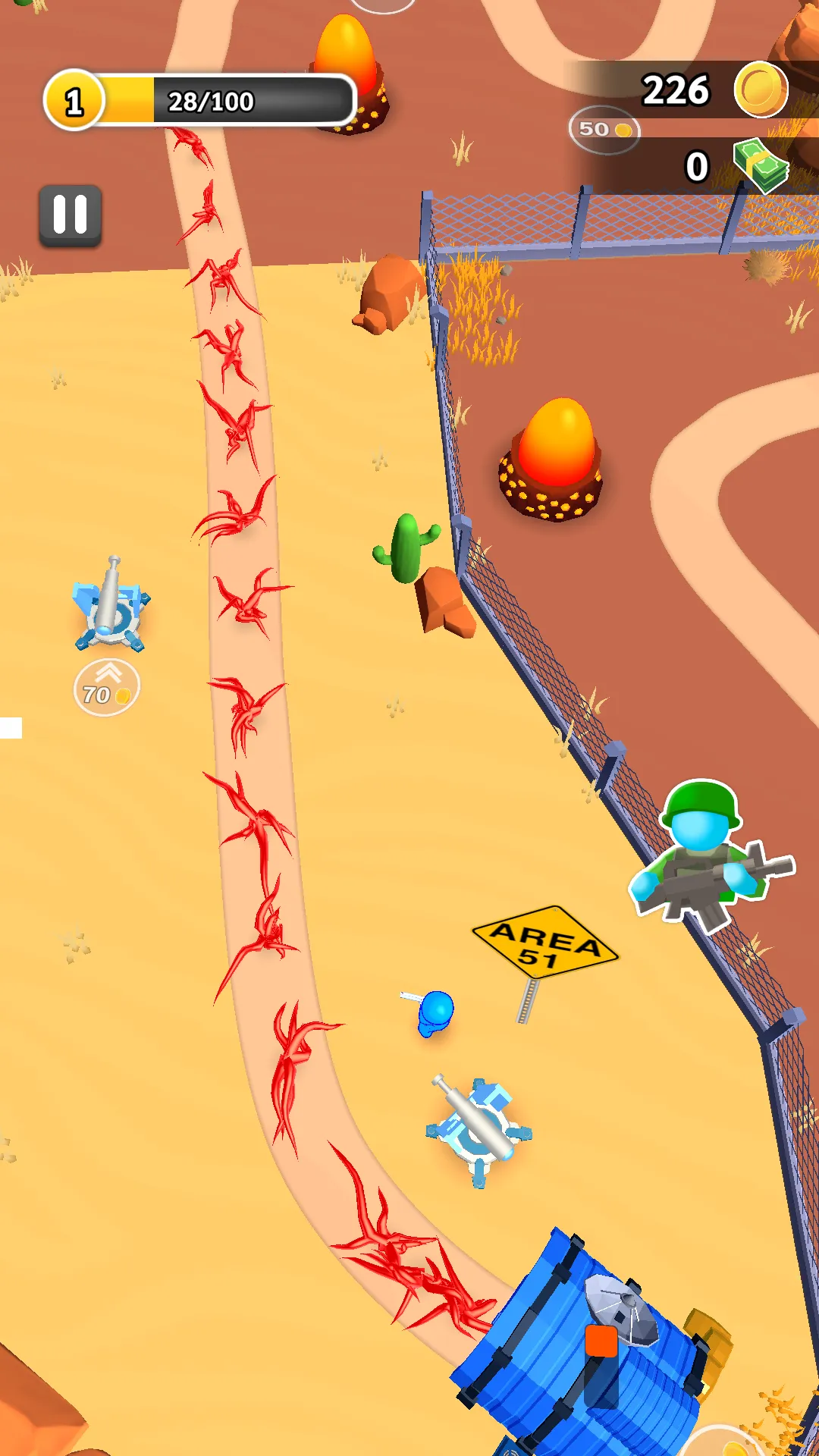 Alien Defence - Save Area51 | Indus Appstore | Screenshot