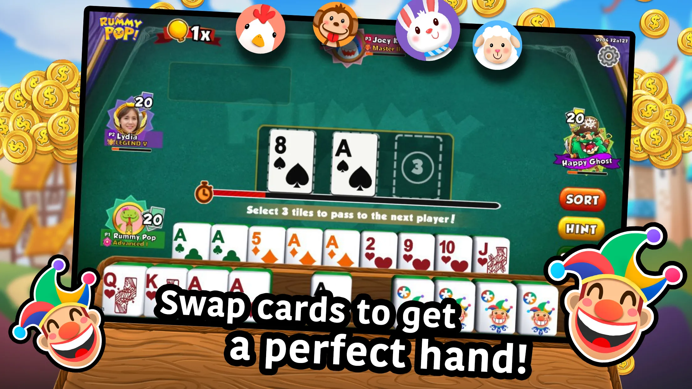 Rummy Pop! Lami Mahjong | Indus Appstore | Screenshot