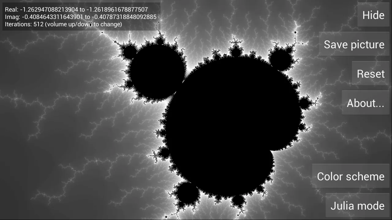 Mandelbrot Explorer | Indus Appstore | Screenshot