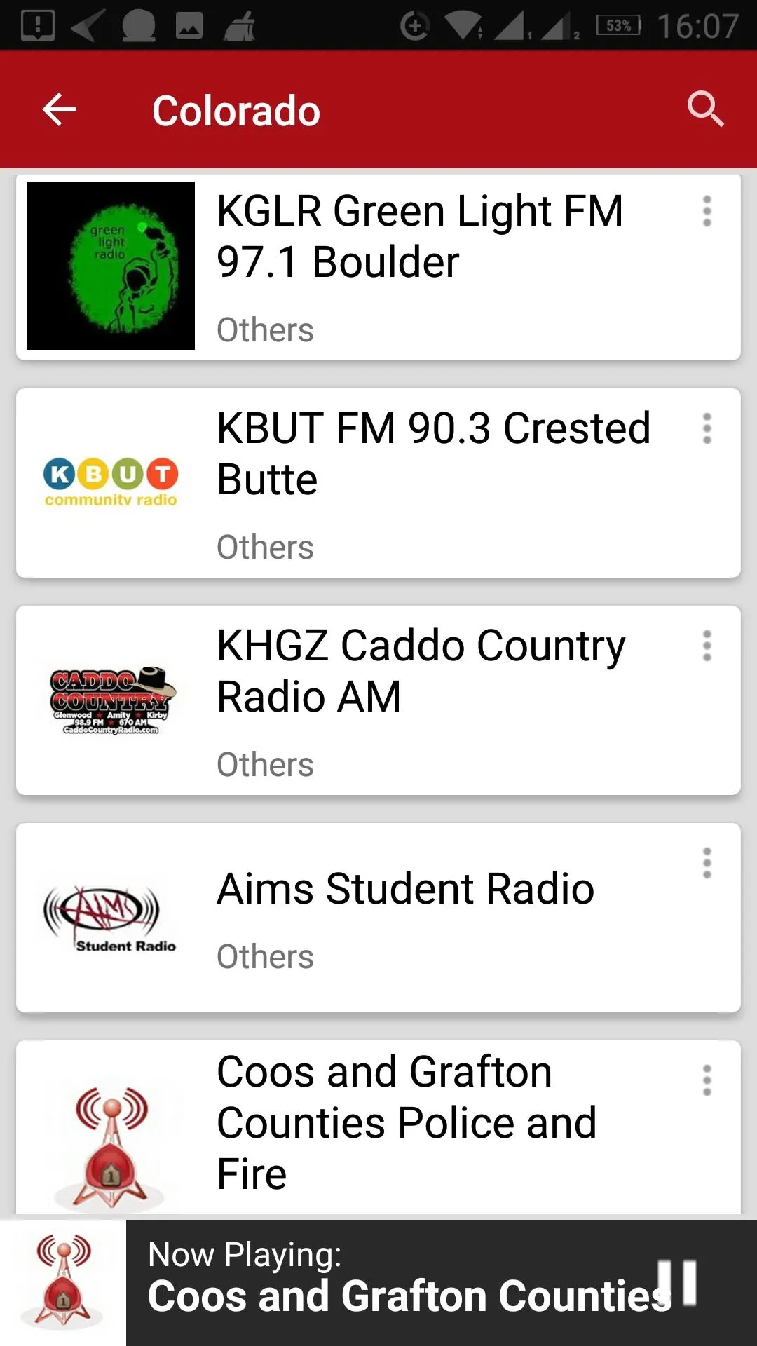 Colorado Radio Stations - USA | Indus Appstore | Screenshot