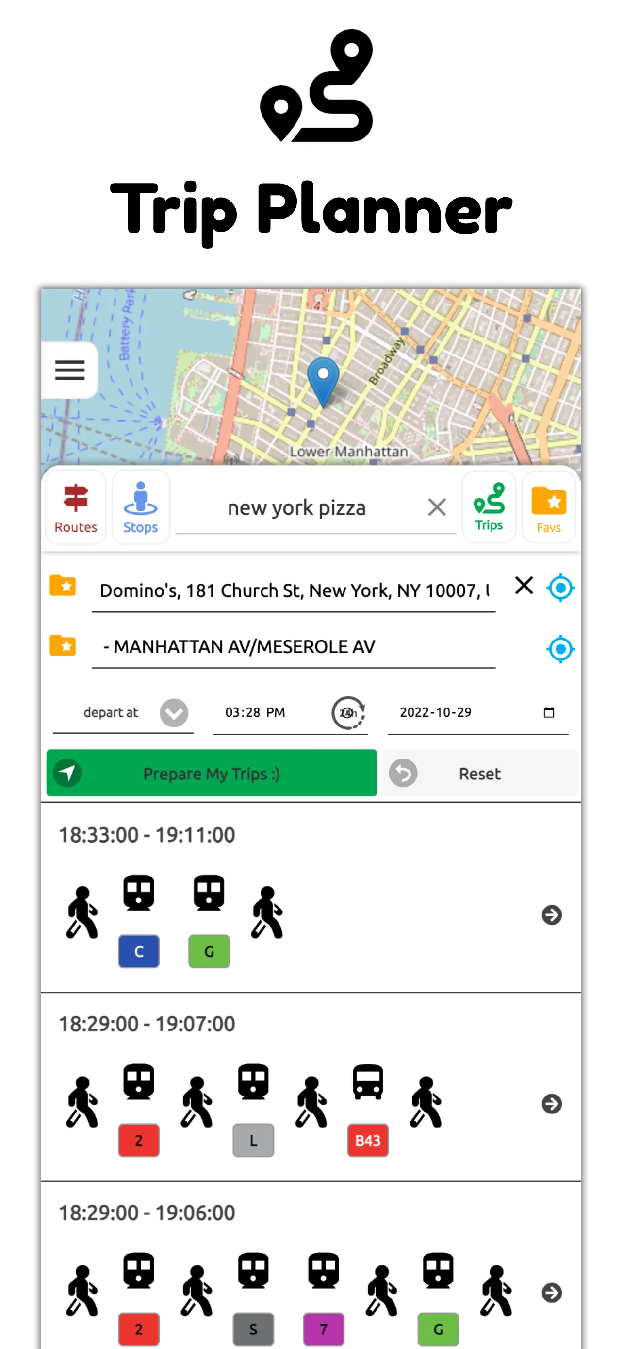 NYC Transit - MTA Transit | Indus Appstore | Screenshot