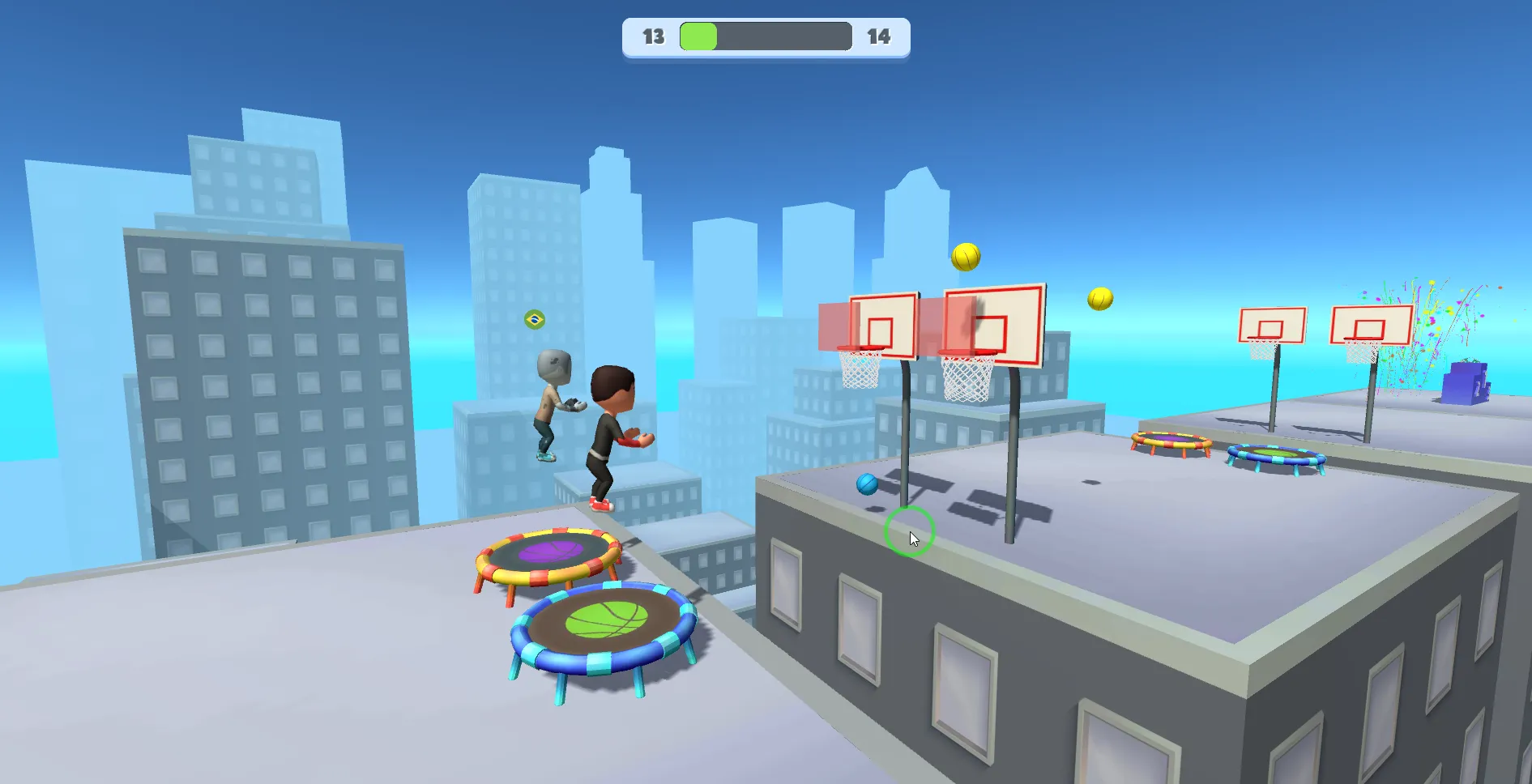 Jump Up 3D: Basketball game | Indus Appstore | Screenshot