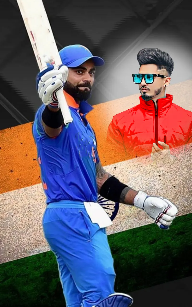 Virat kohli photo editor frame | Indus Appstore | Screenshot