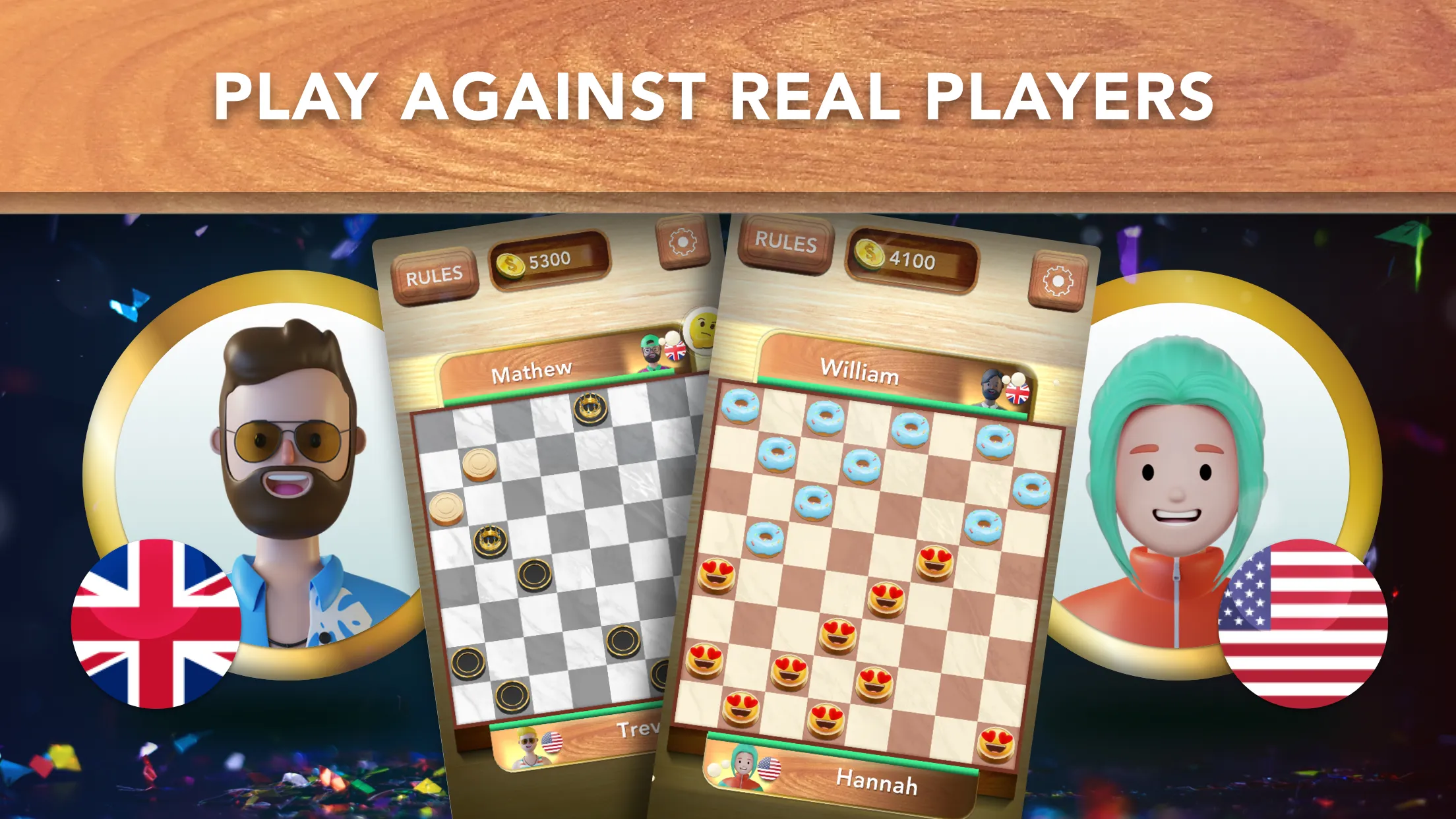 Checkers Online & Offline Game | Indus Appstore | Screenshot