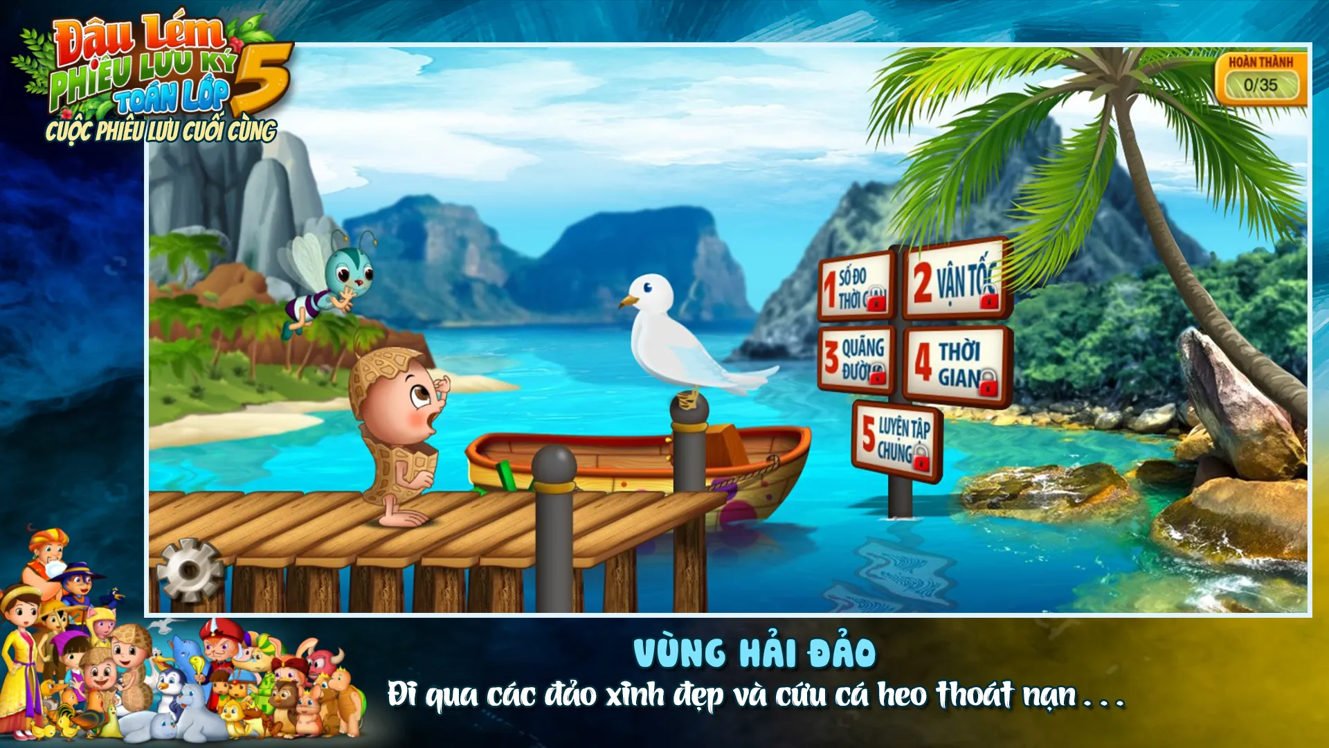 Đậu Lém - Toán 5 | Indus Appstore | Screenshot