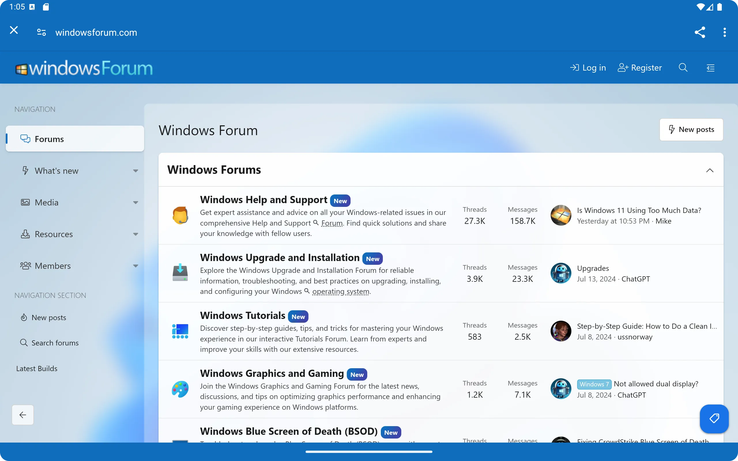 Windows Forums | Indus Appstore | Screenshot