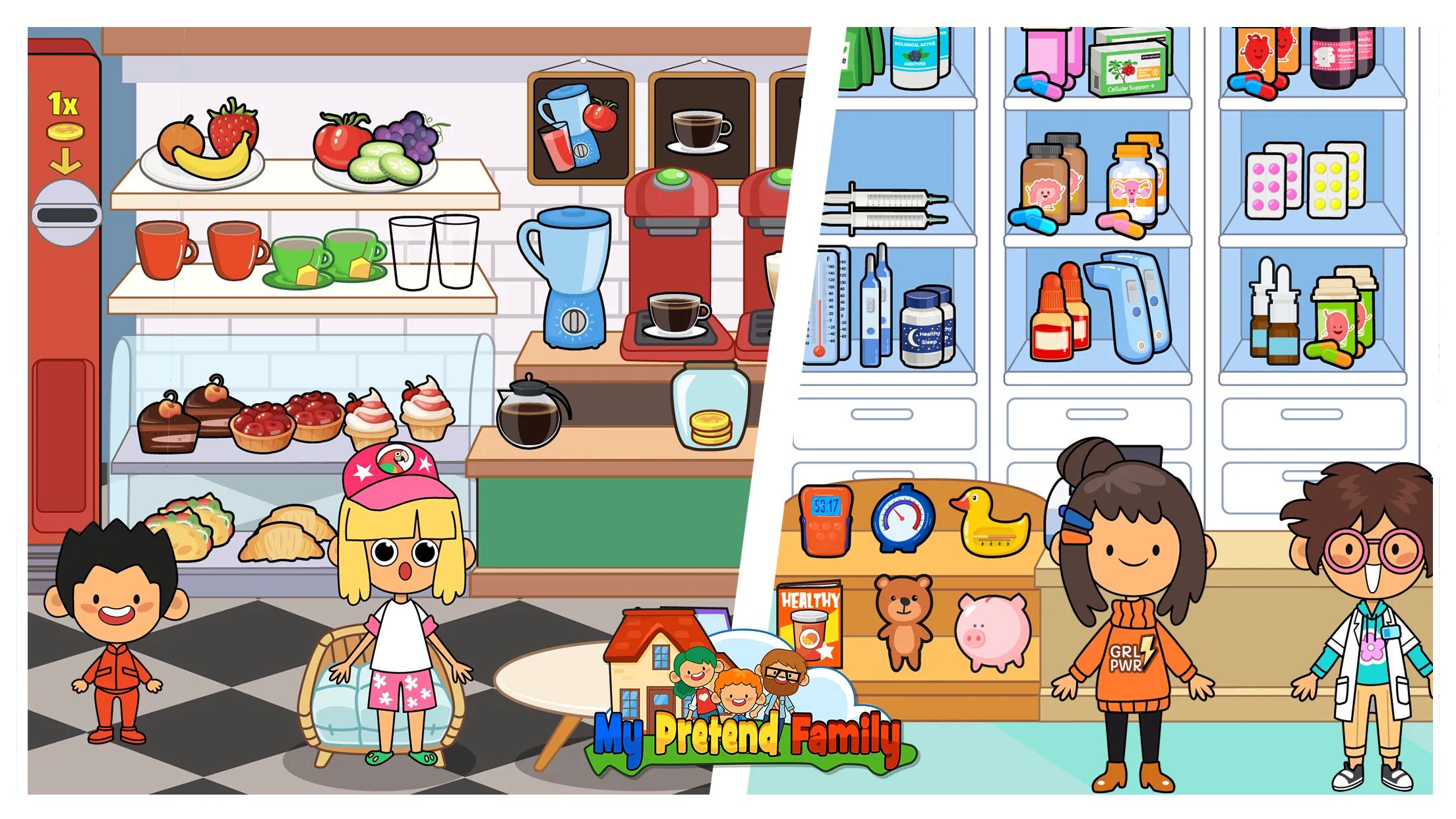 My Pretend Home & Family Town | Indus Appstore | Screenshot