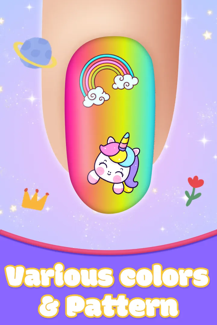 Nail Art Salon for Kids Game | Indus Appstore | Screenshot