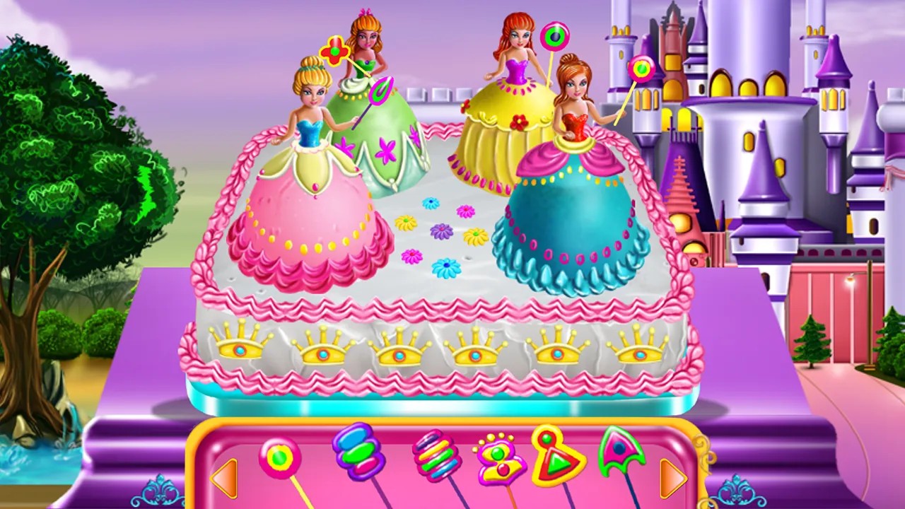 Princesses Cake Cooking | Indus Appstore | Screenshot