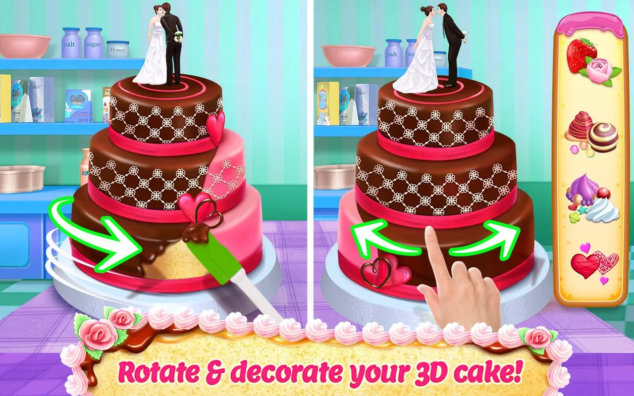 Real Cake Maker 3D Bakery | Indus Appstore | Screenshot