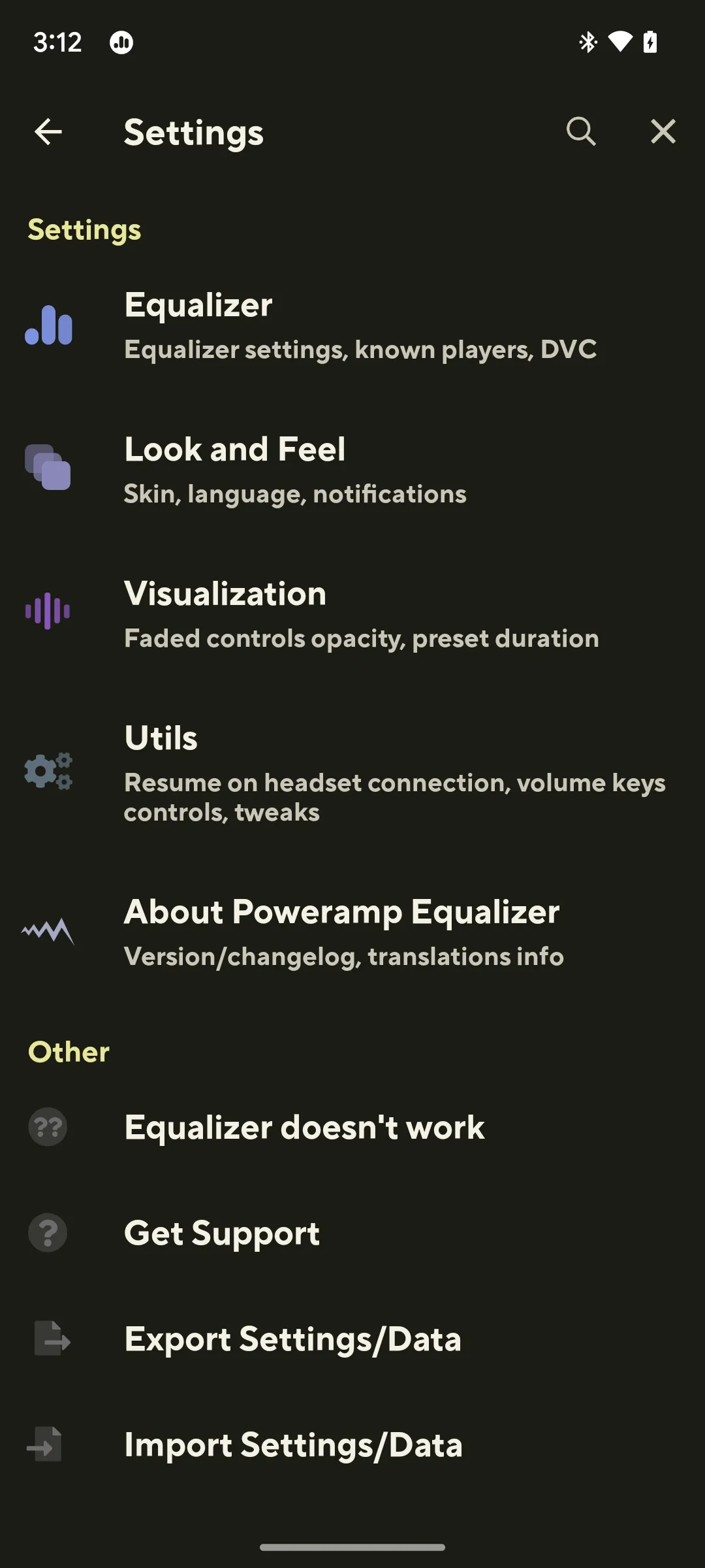 Poweramp Equalizer | Indus Appstore | Screenshot