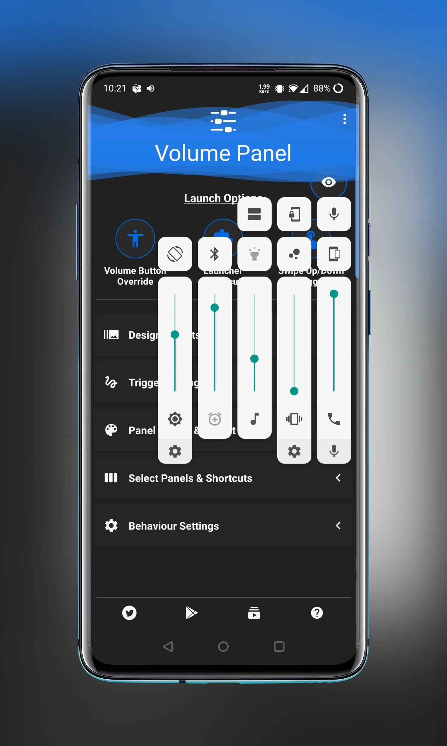 Volume Control Panel | Indus Appstore | Screenshot