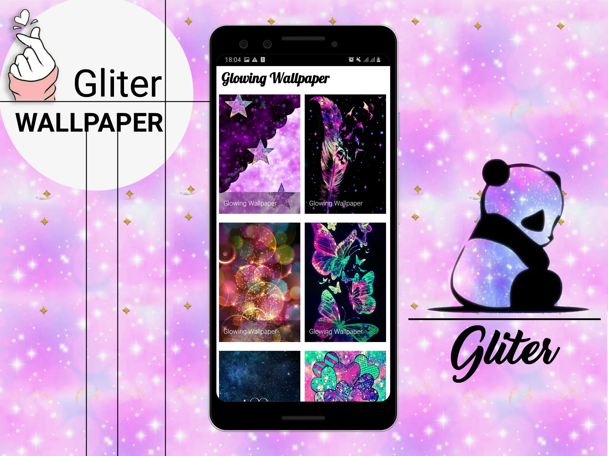 Glitter Wallpaper | Indus Appstore | Screenshot