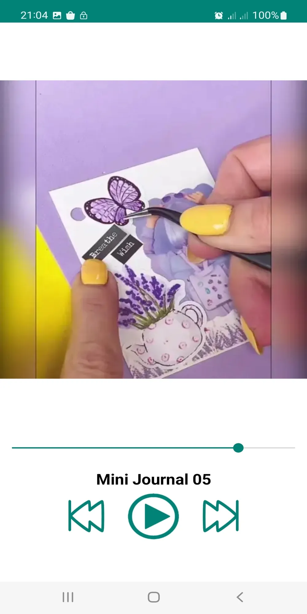 DIY Mini Journals Tutorial | Indus Appstore | Screenshot