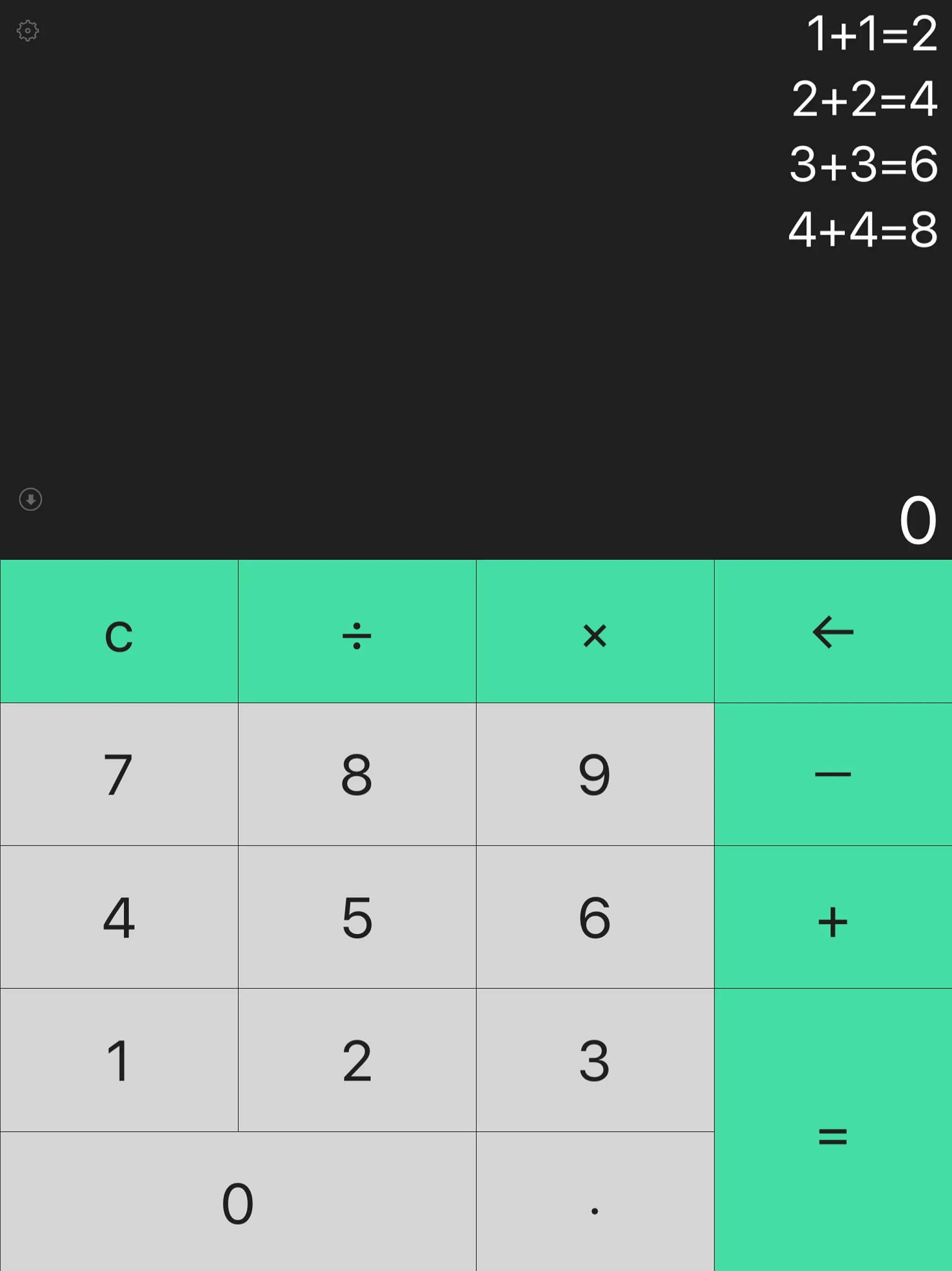 MingCalc Calculator - history  | Indus Appstore | Screenshot