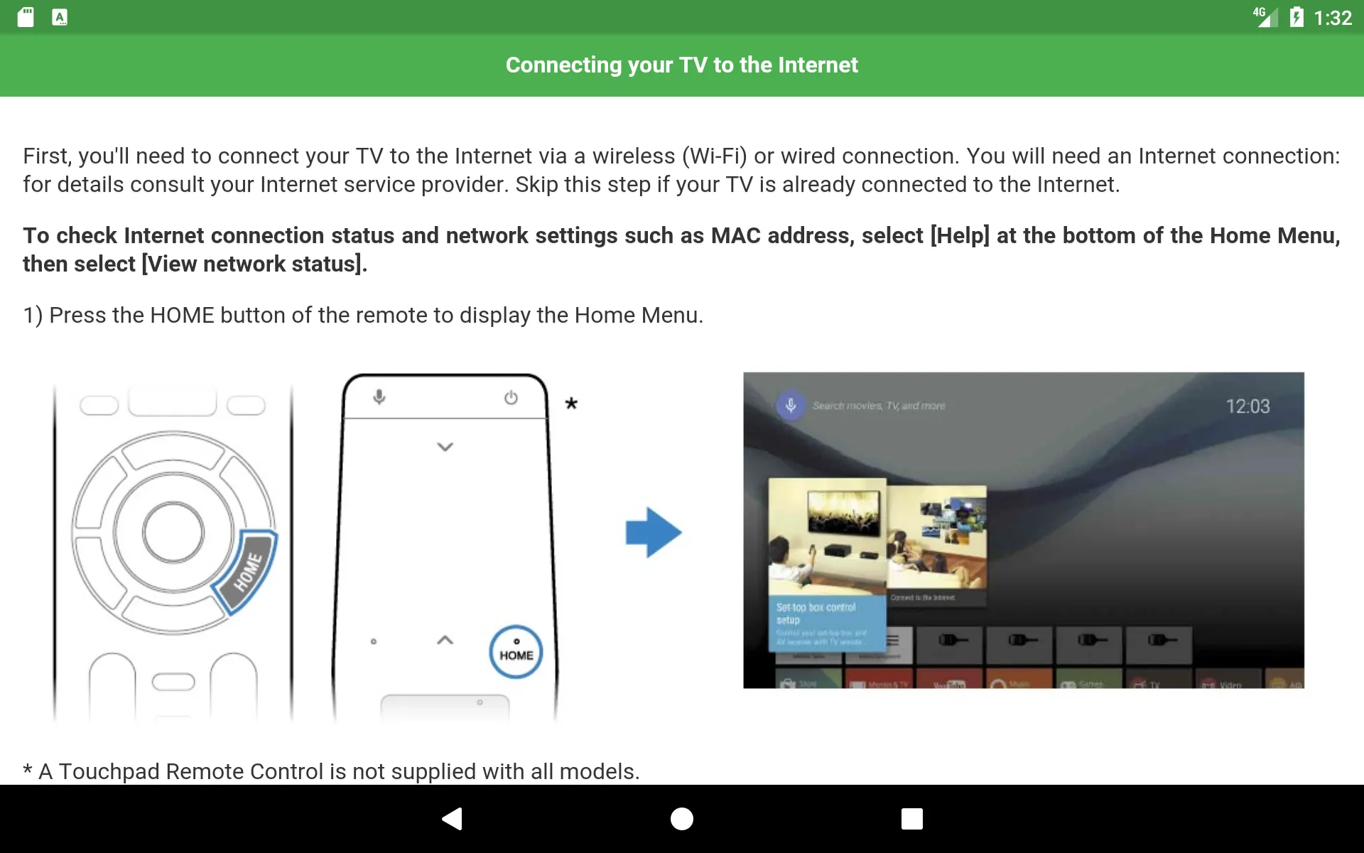 Guide for Sony Android TV | Indus Appstore | Screenshot