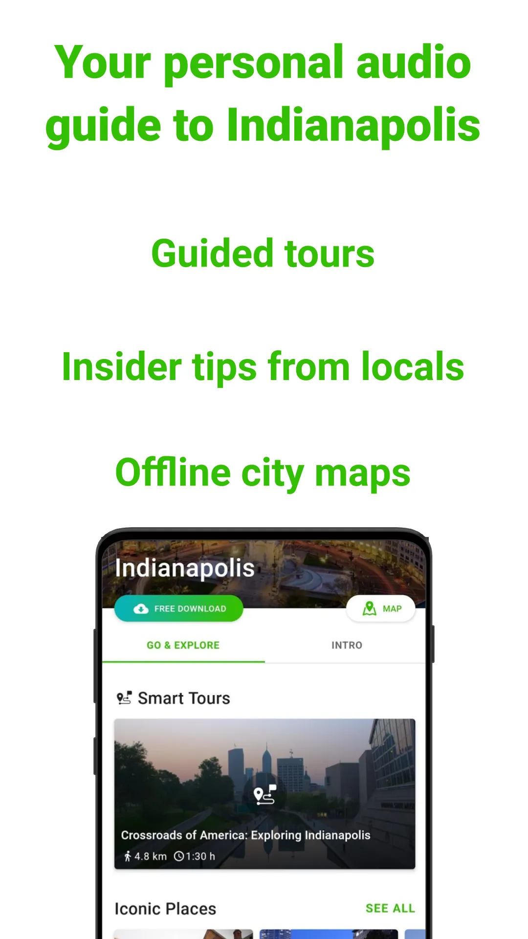 Indianapolis SmartGuide | Indus Appstore | Screenshot