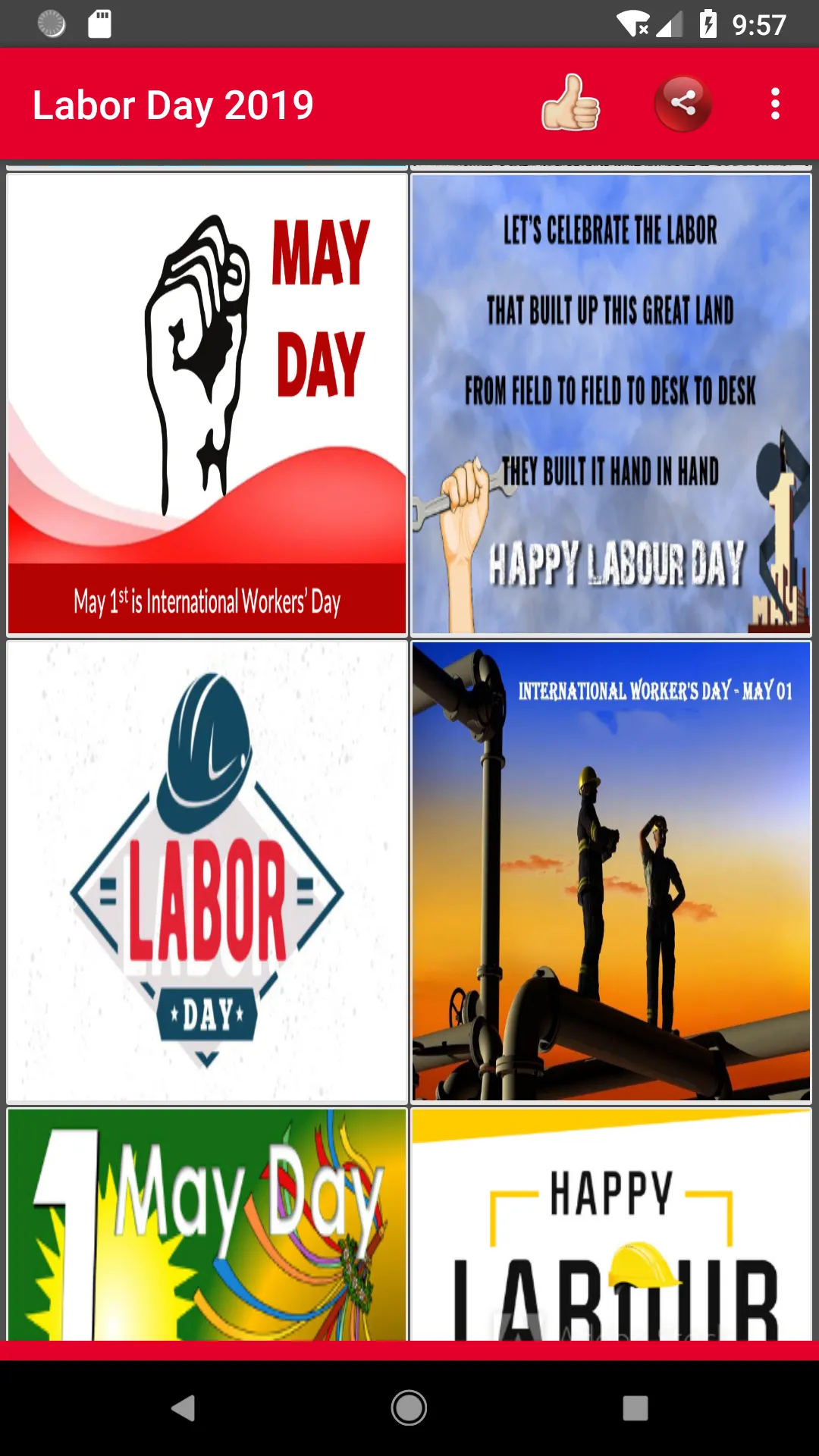 Happy Labor Day Images | Indus Appstore | Screenshot