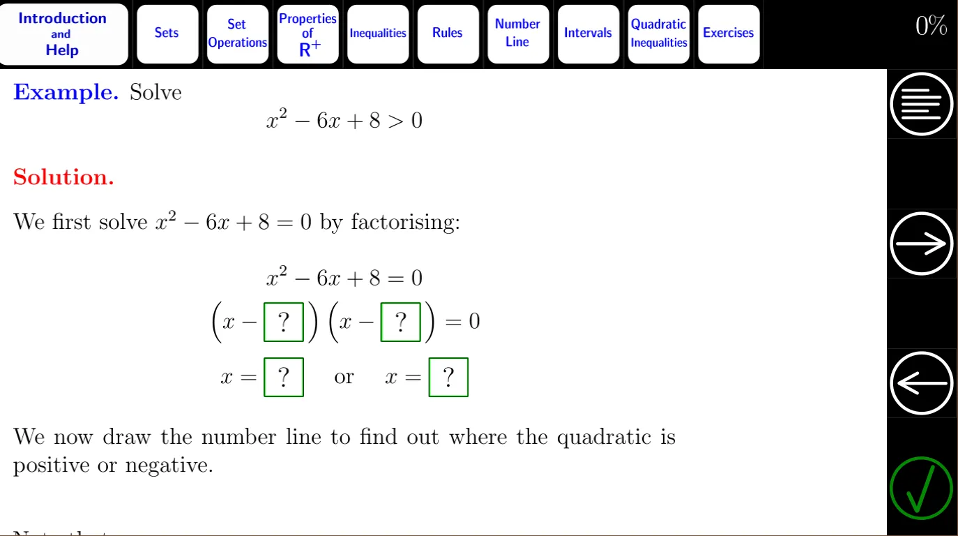 Algebra Tutorial 4 | Indus Appstore | Screenshot