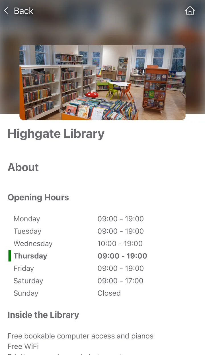 Haringey Libraries | Indus Appstore | Screenshot