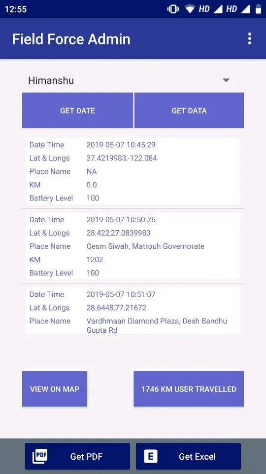 id1 Field Force Admin | Indus Appstore | Screenshot