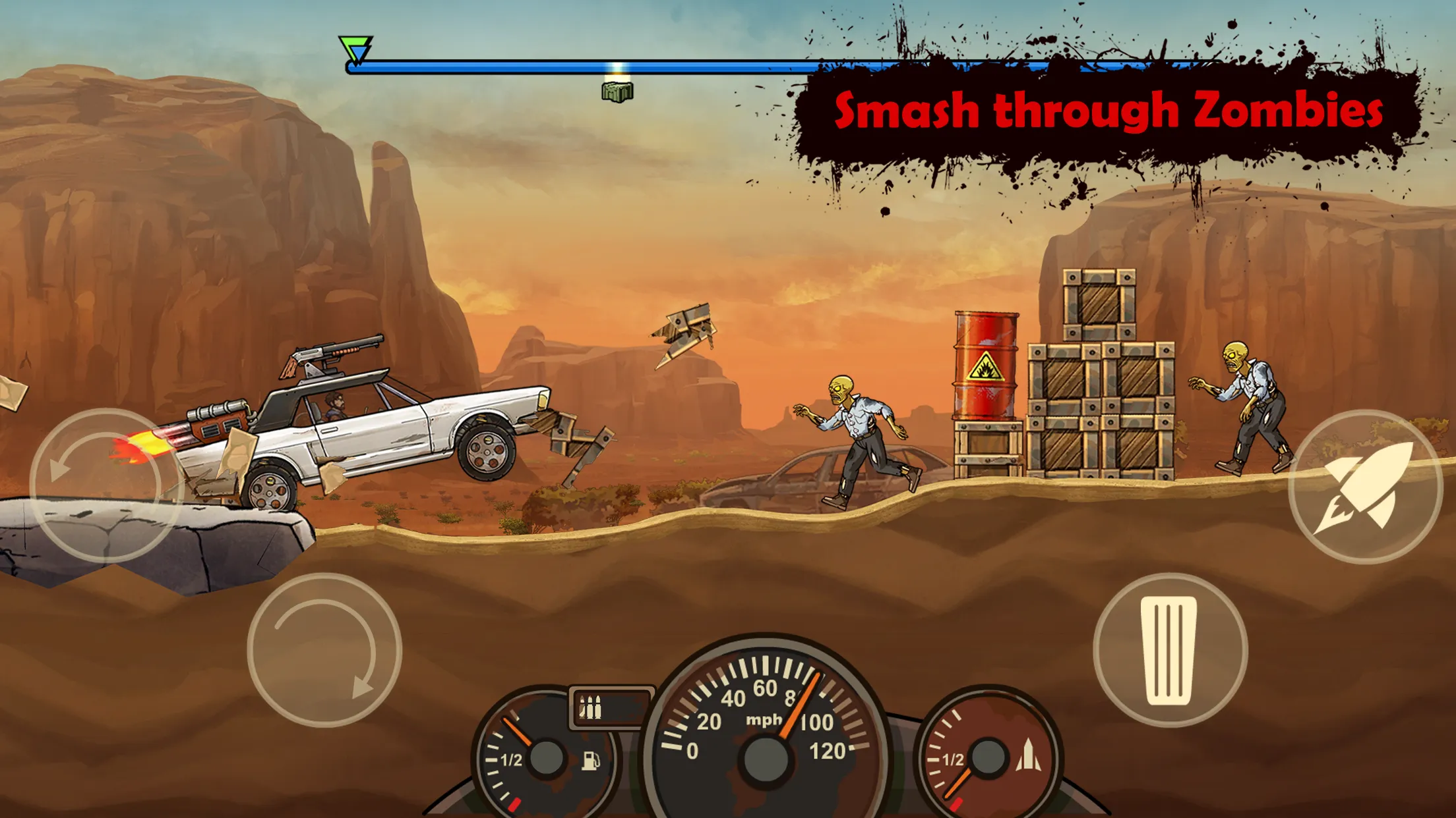 Earn to Die Rogue | Indus Appstore | Screenshot