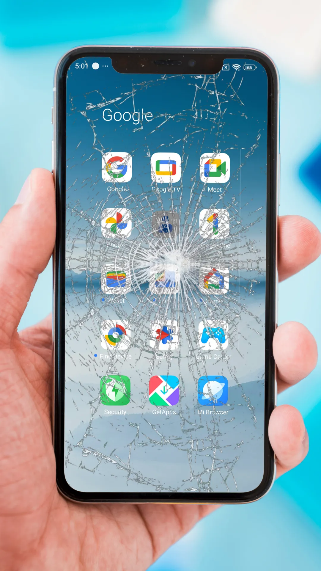 Broken Screen Prank Wallpaper | Indus Appstore | Screenshot