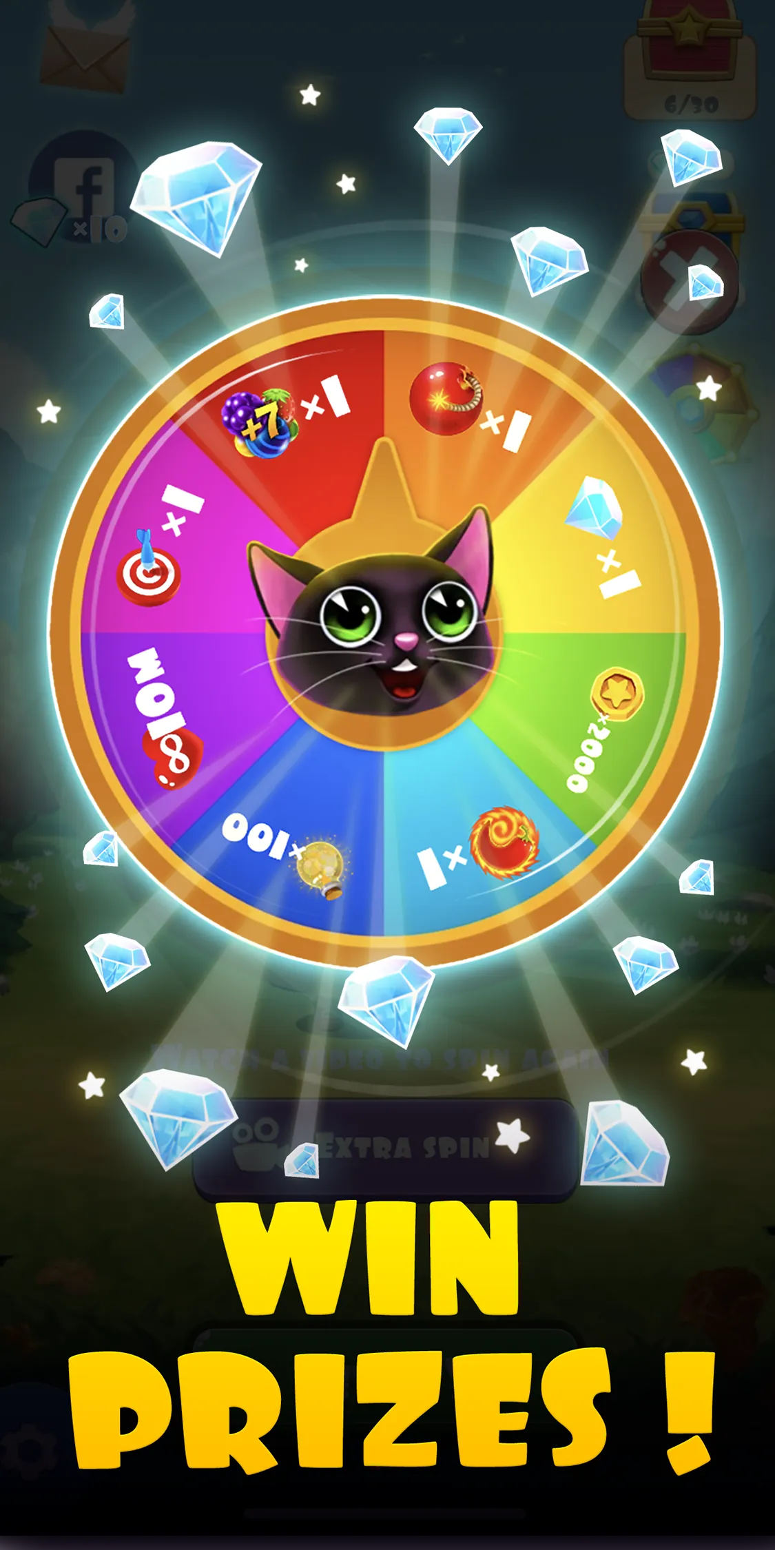 Fruity Cat: bubble shooter! | Indus Appstore | Screenshot