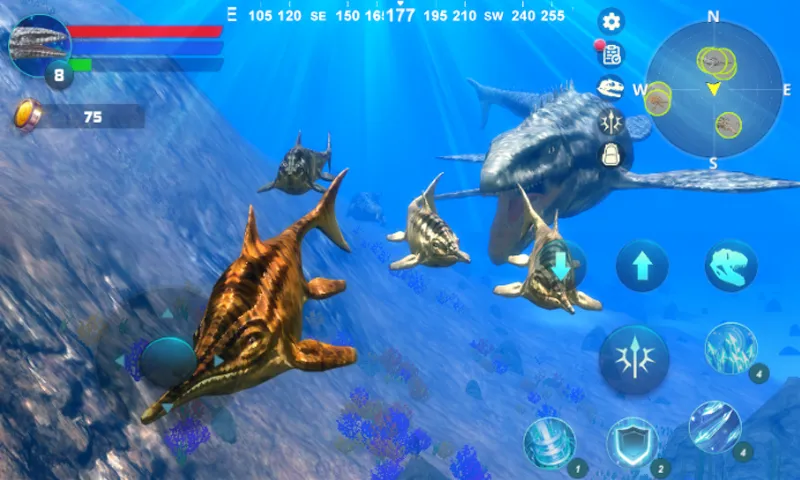 Mosasaurus Simulator | Indus Appstore | Screenshot