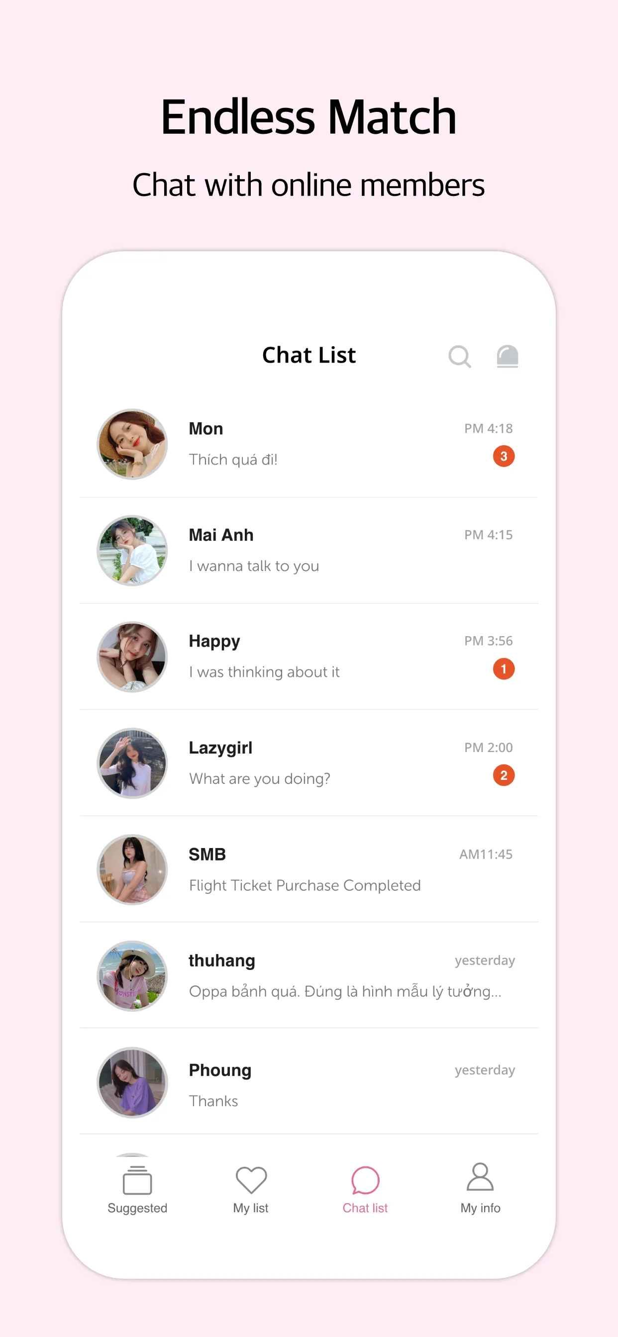 Ahing - Meeting Vietnamese | Indus Appstore | Screenshot