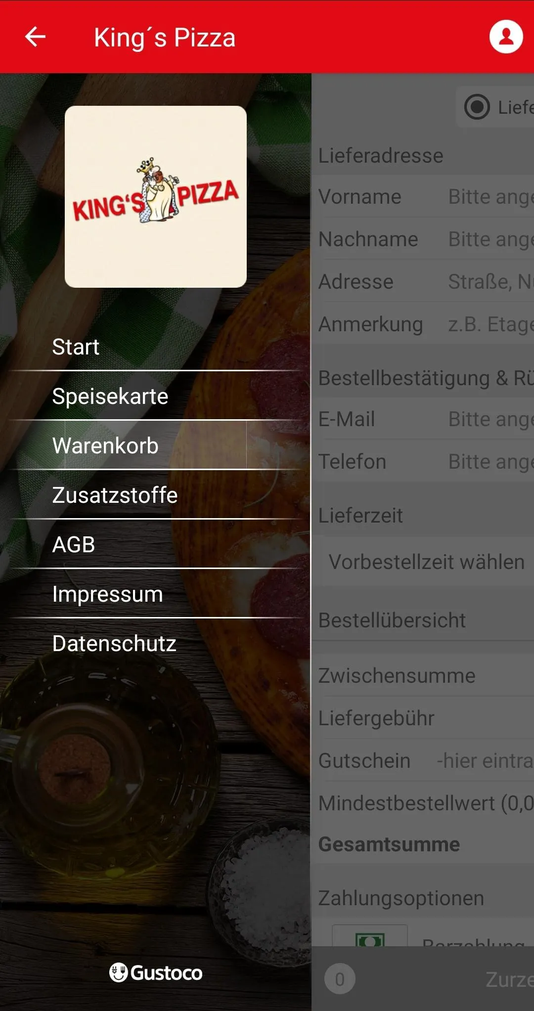 Kings Pizza Jülich | Indus Appstore | Screenshot