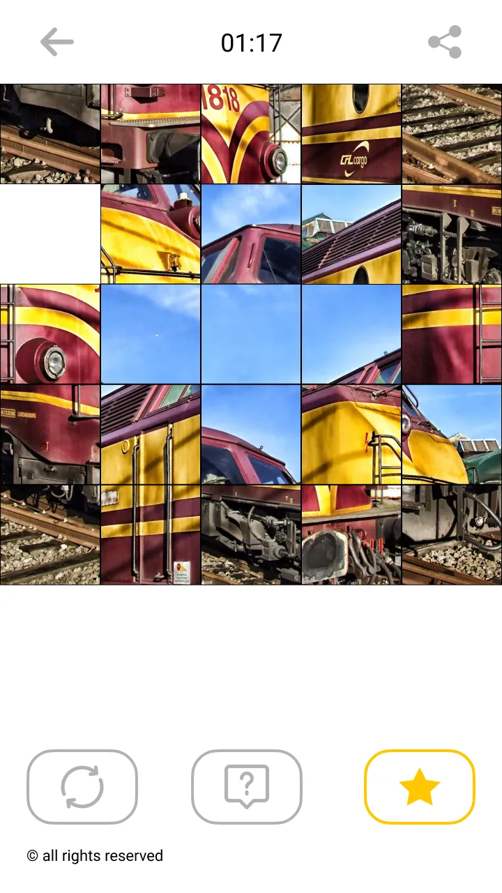 Jigsaw Train Mosaic Puzzles | Indus Appstore | Screenshot