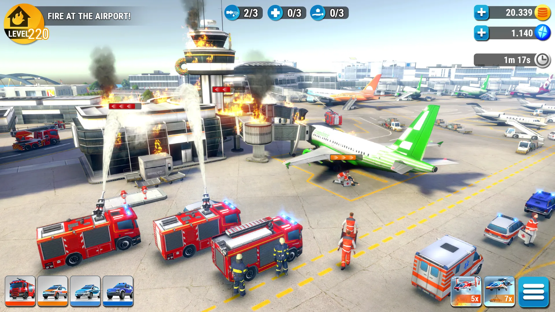EMERGENCY HQ: firefighter game | Indus Appstore | Screenshot