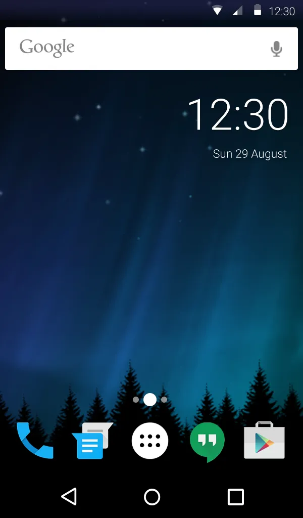 Aurora HD Live Wallpaper Theme | Indus Appstore | Screenshot