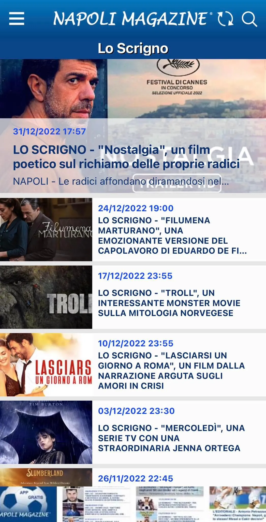 Napoli Magazine | Indus Appstore | Screenshot