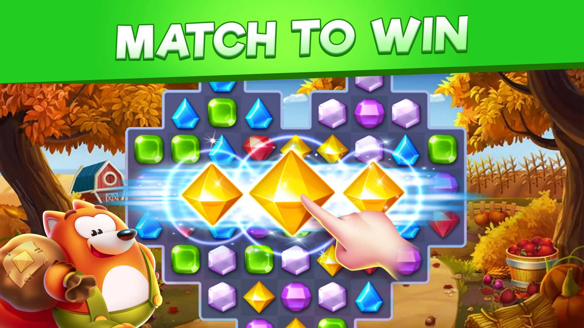 Bling Crush:Match 3 Jewel Game | Indus Appstore | Screenshot