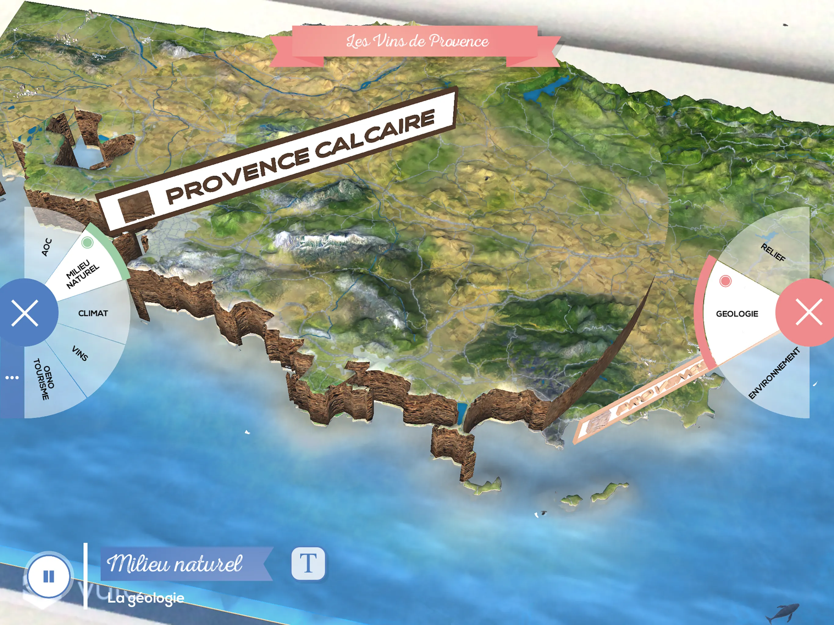 Provence Wines AR | Indus Appstore | Screenshot