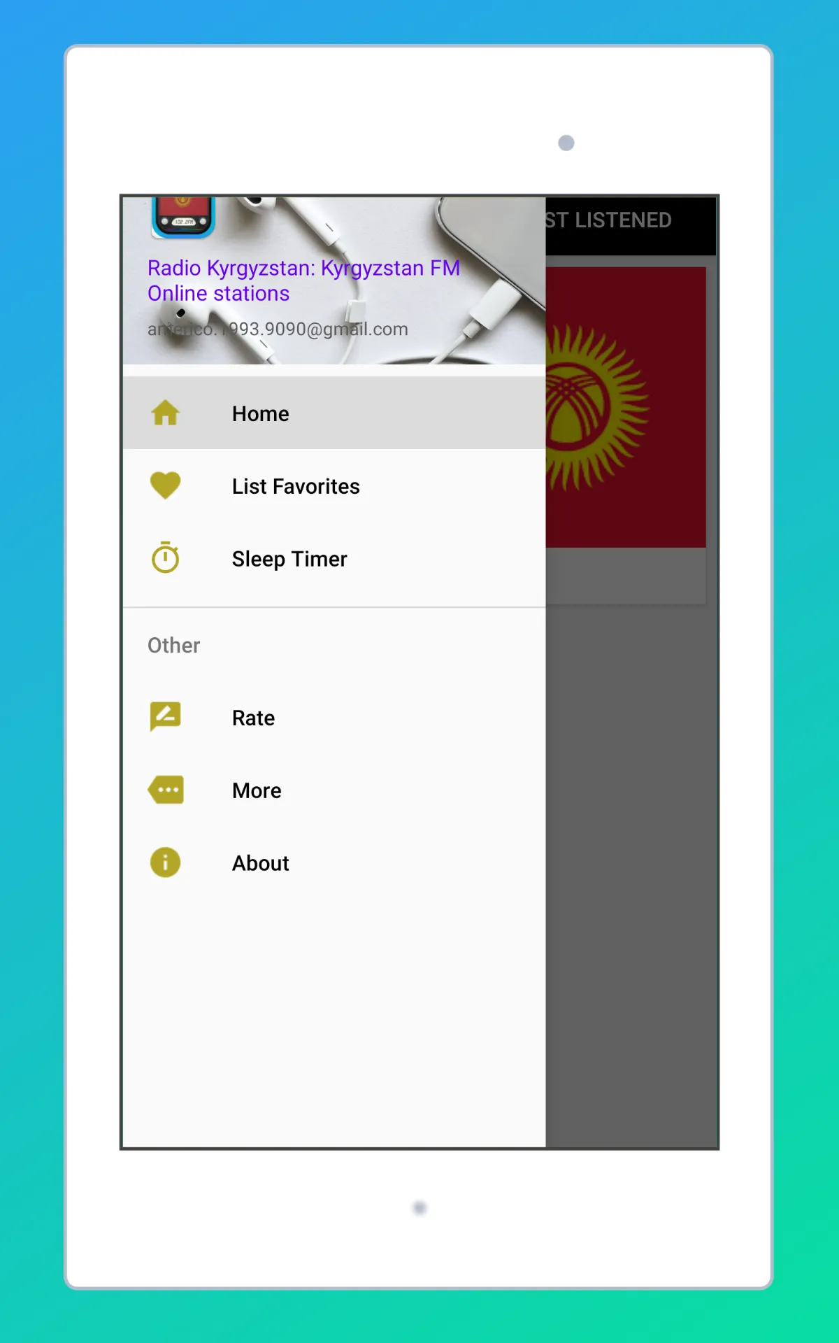 Radio Kyrgyzstan: Radio Online | Indus Appstore | Screenshot