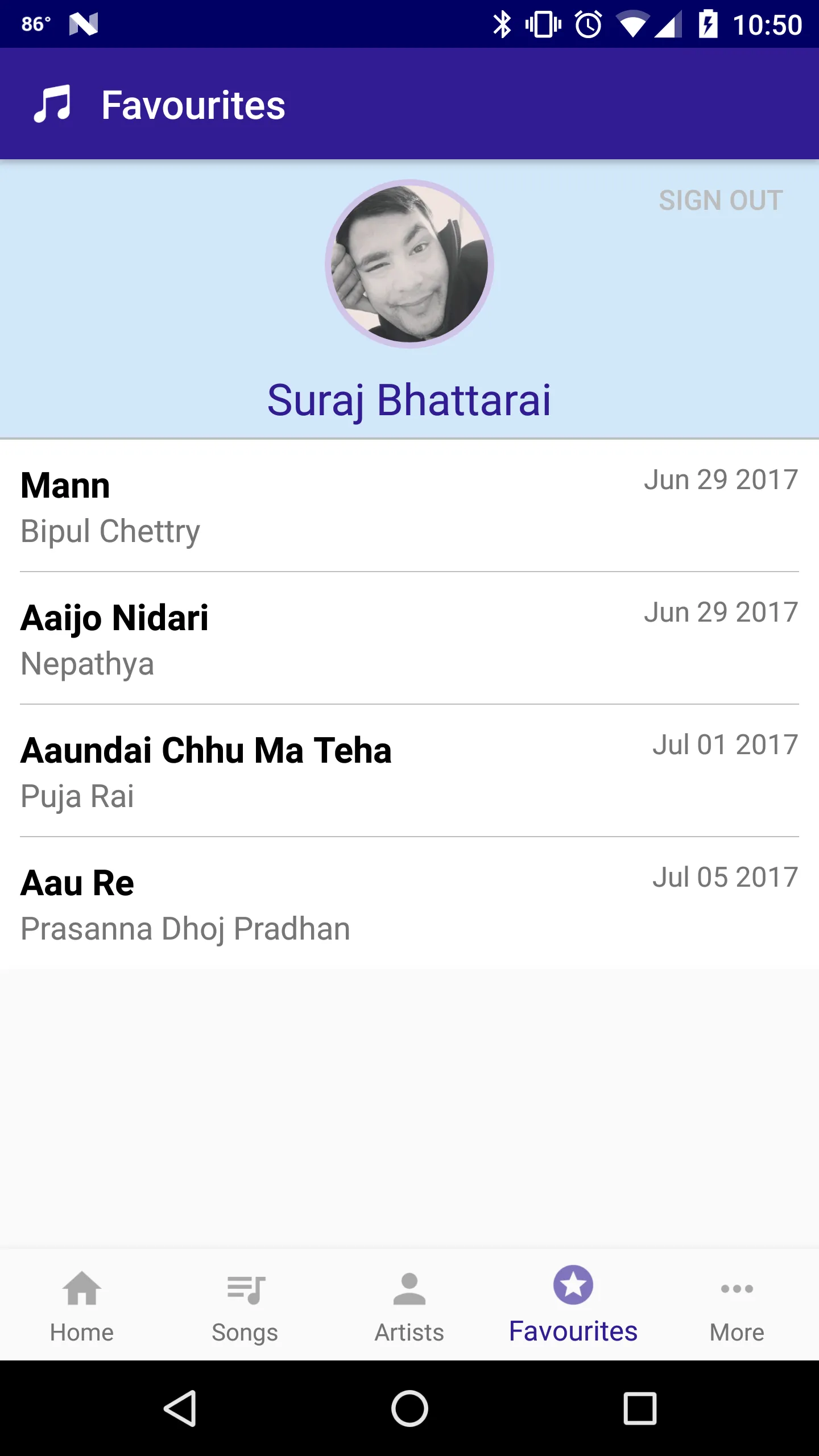 Nepali Songs Lyrics and Chords | Indus Appstore | Screenshot