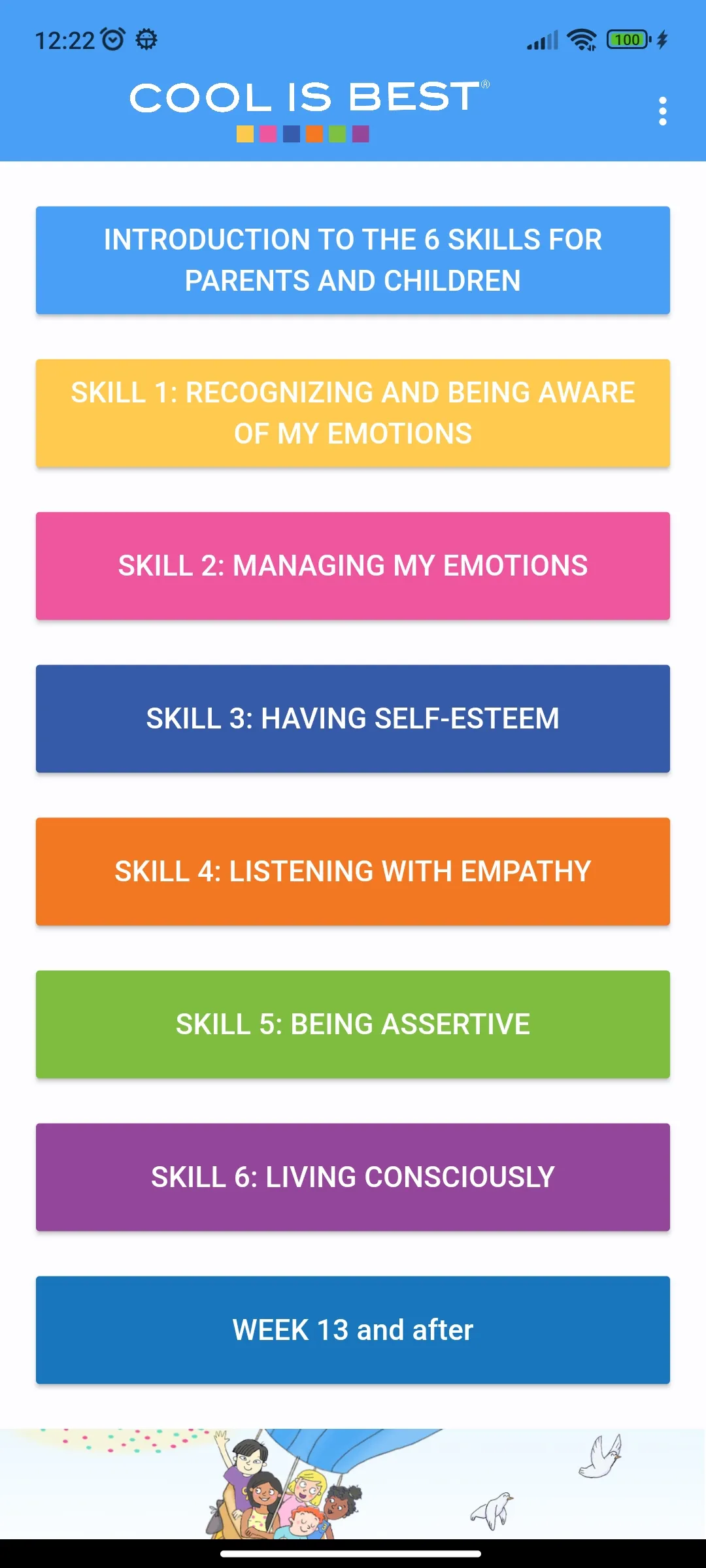 Cool Is Best: The 6 Skills | Indus Appstore | Screenshot