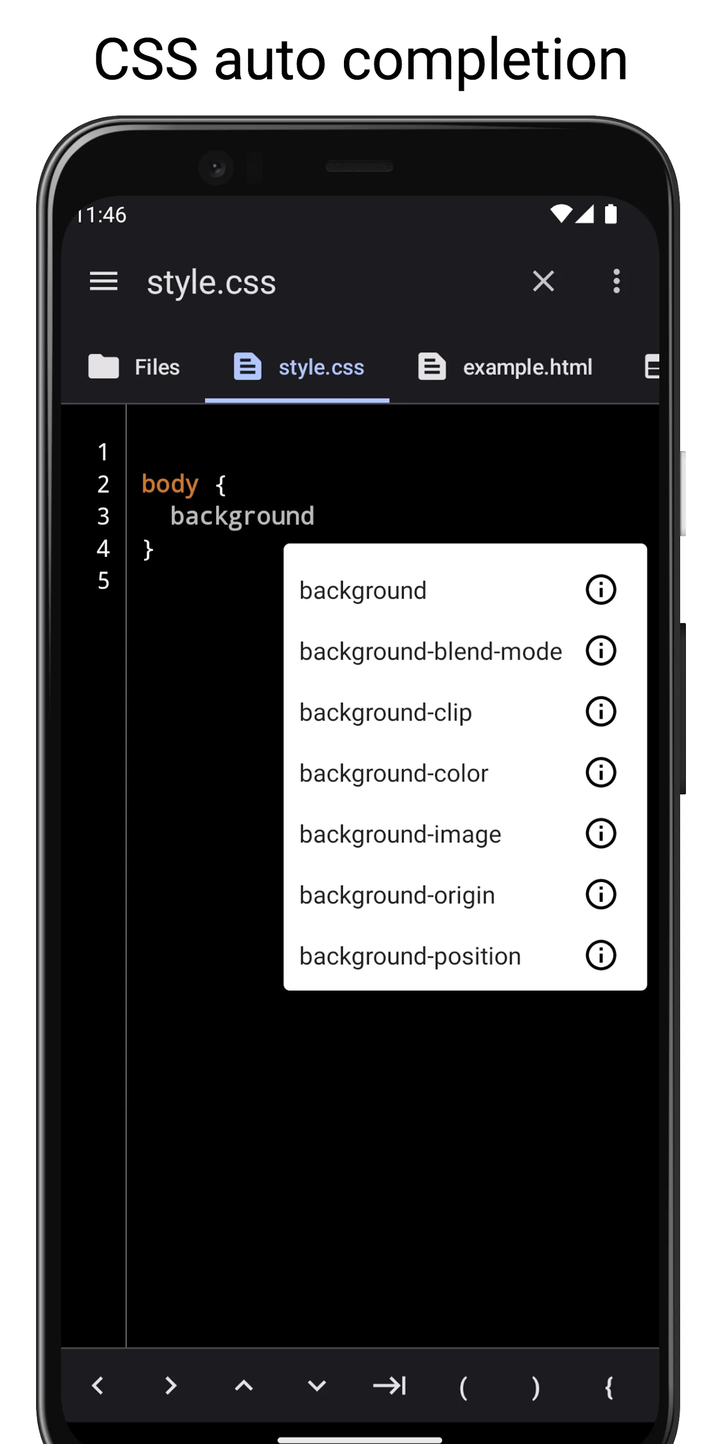 WebCode - html, css, js ide | Indus Appstore | Screenshot