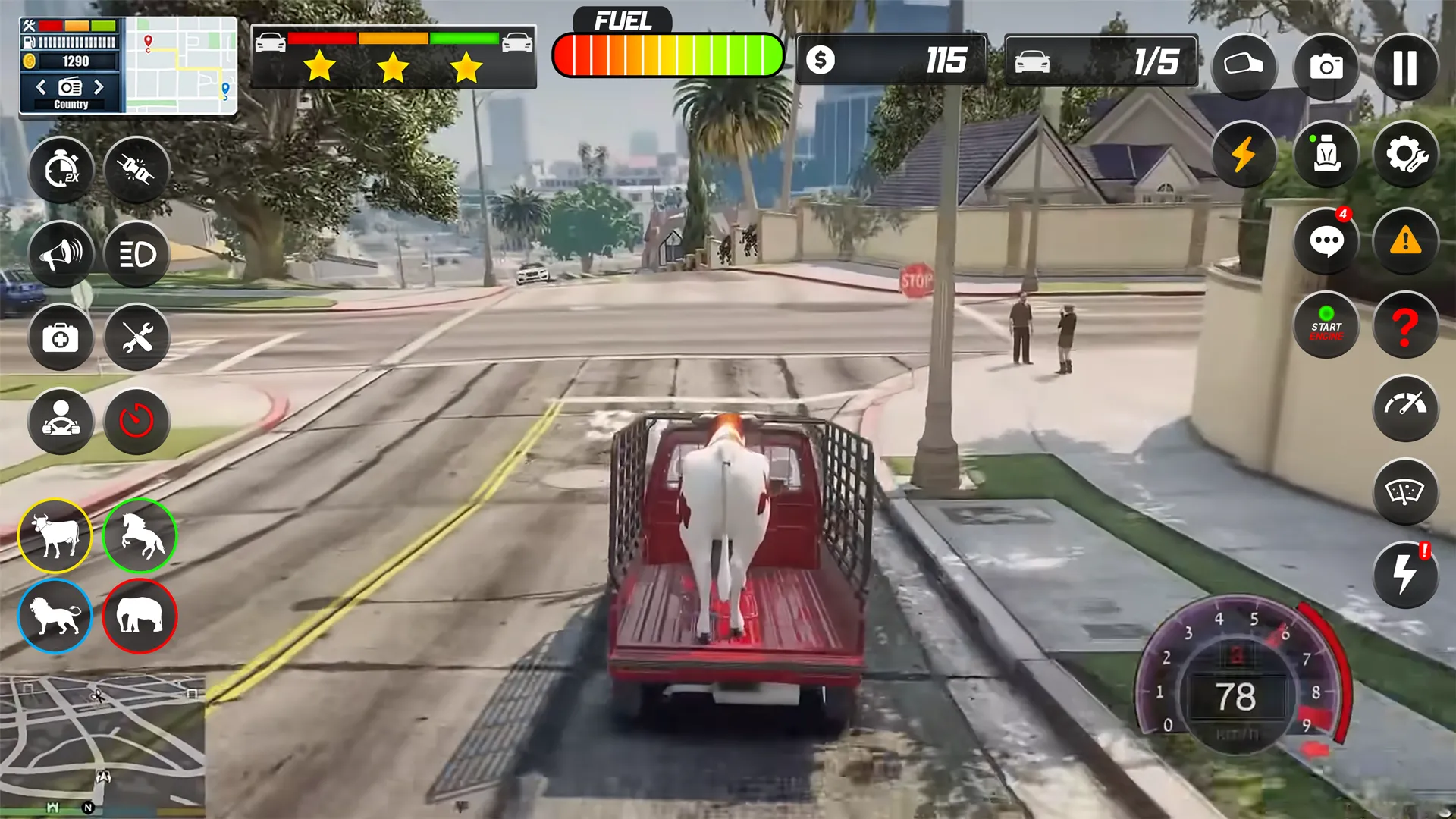 Farm Animal Transport Cow Game | Indus Appstore | Screenshot