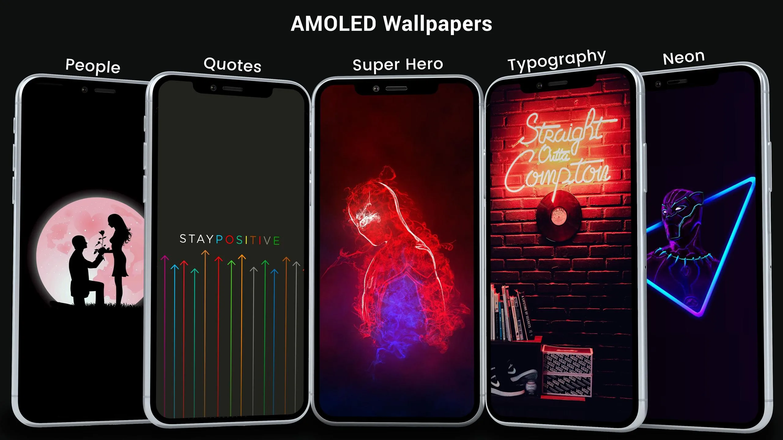 AMOLED Wallpapers 4K - Black & | Indus Appstore | Screenshot