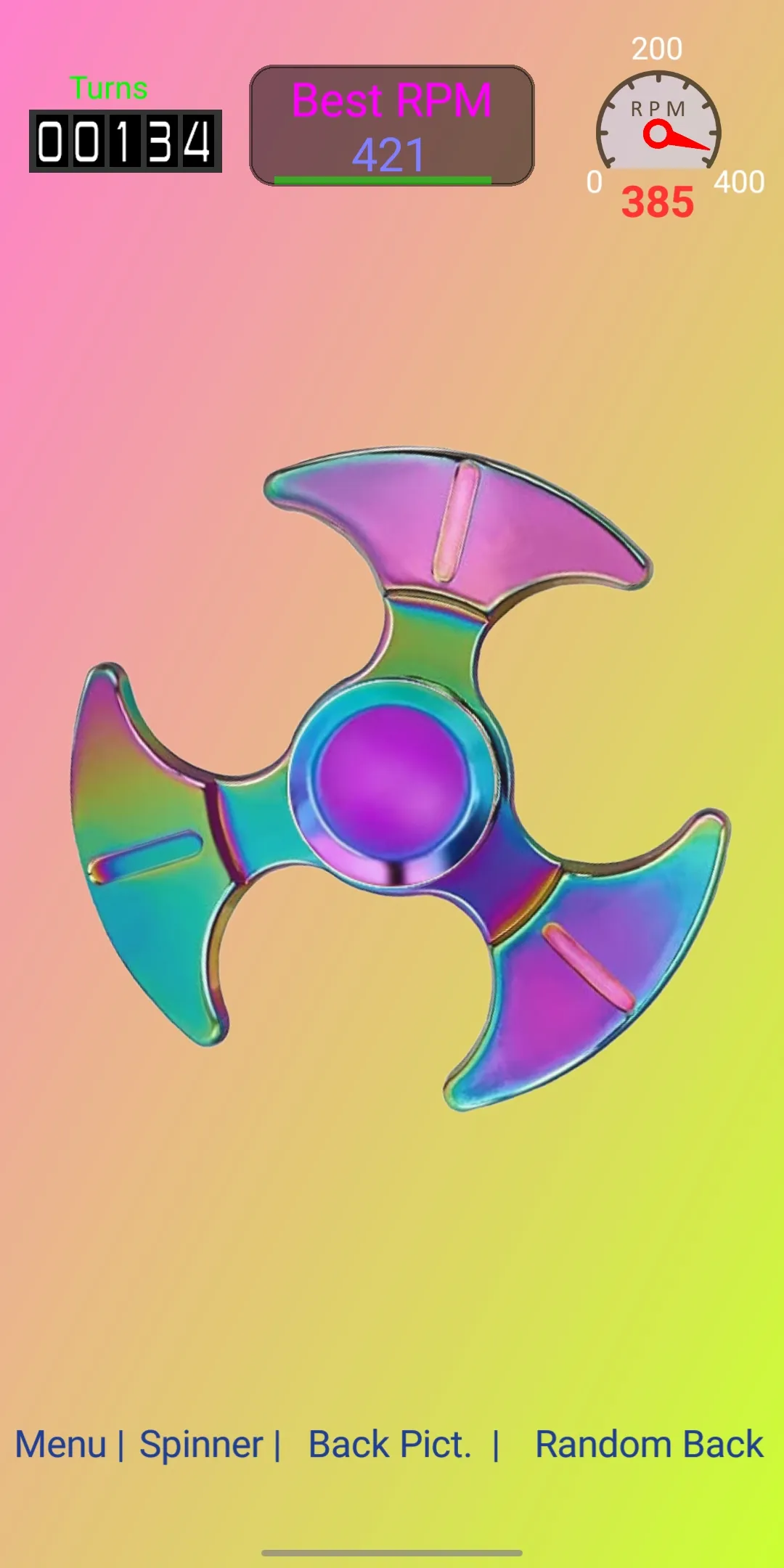 Fidget Spinner Plus | Indus Appstore | Screenshot