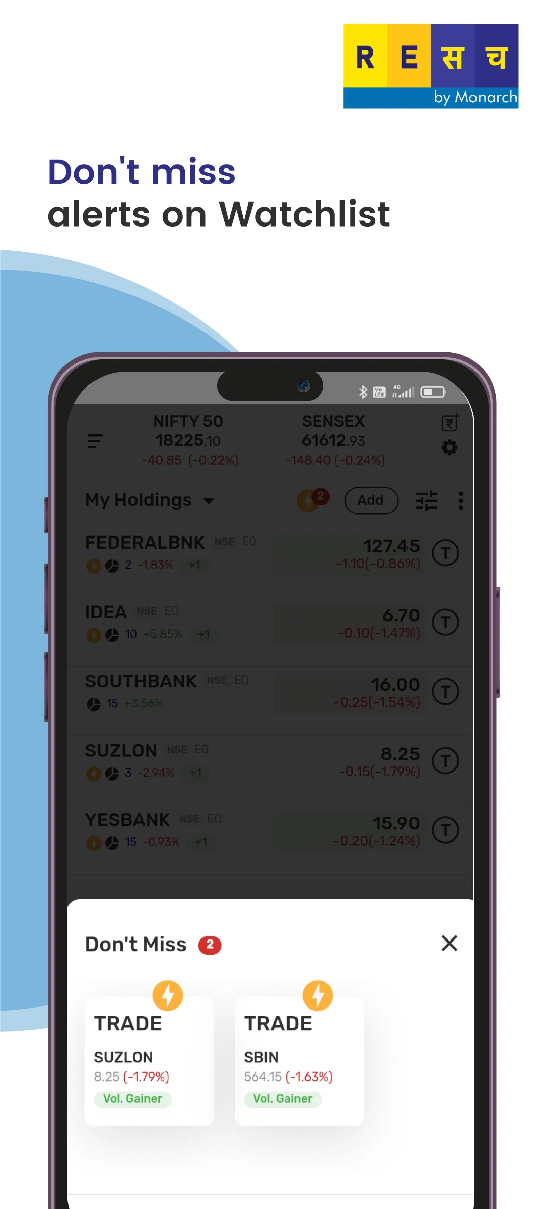 RESACH by Monarch- Trading app | Indus Appstore | Screenshot